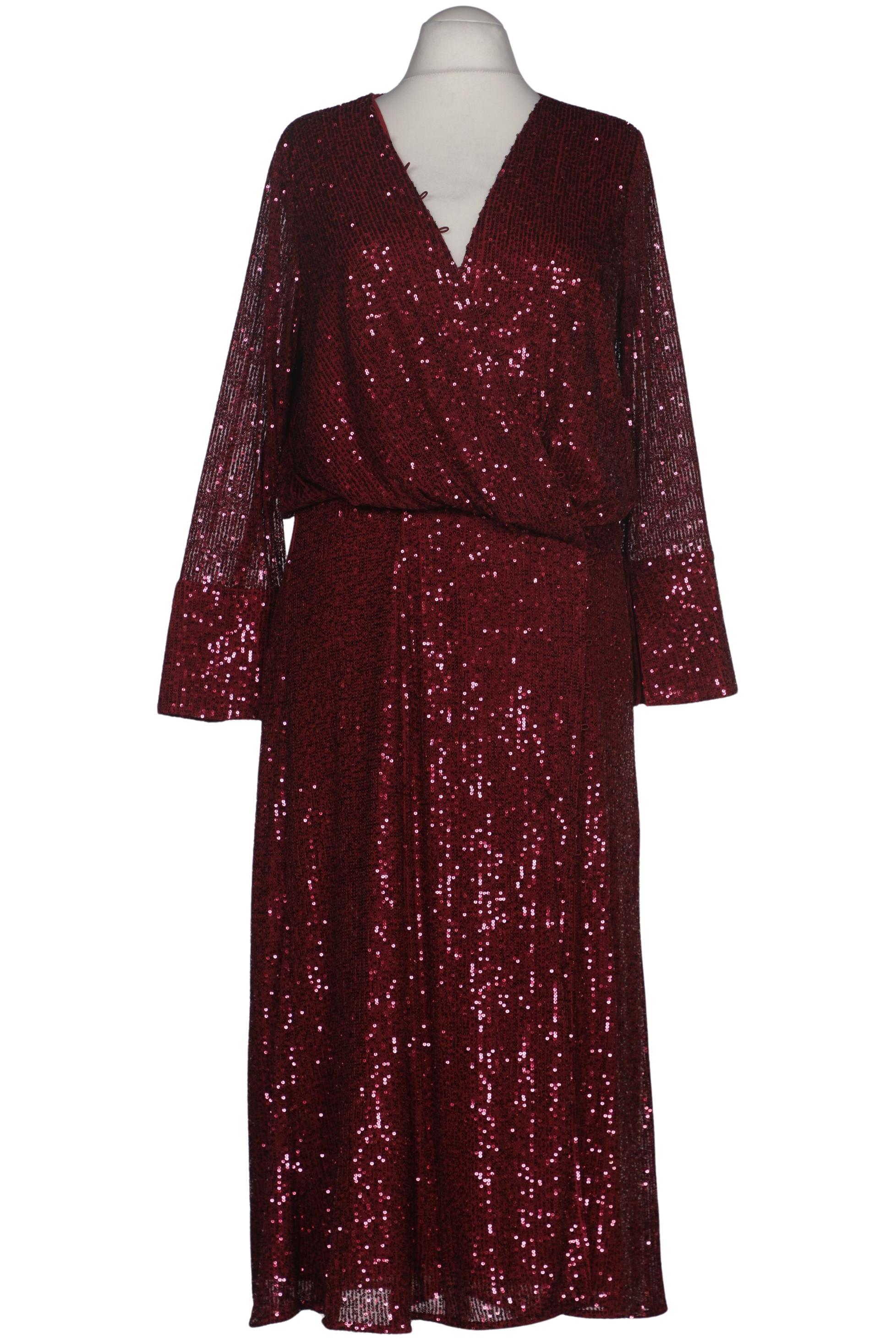 

asos Curve Damen Kleid, bordeaux, Gr. 44