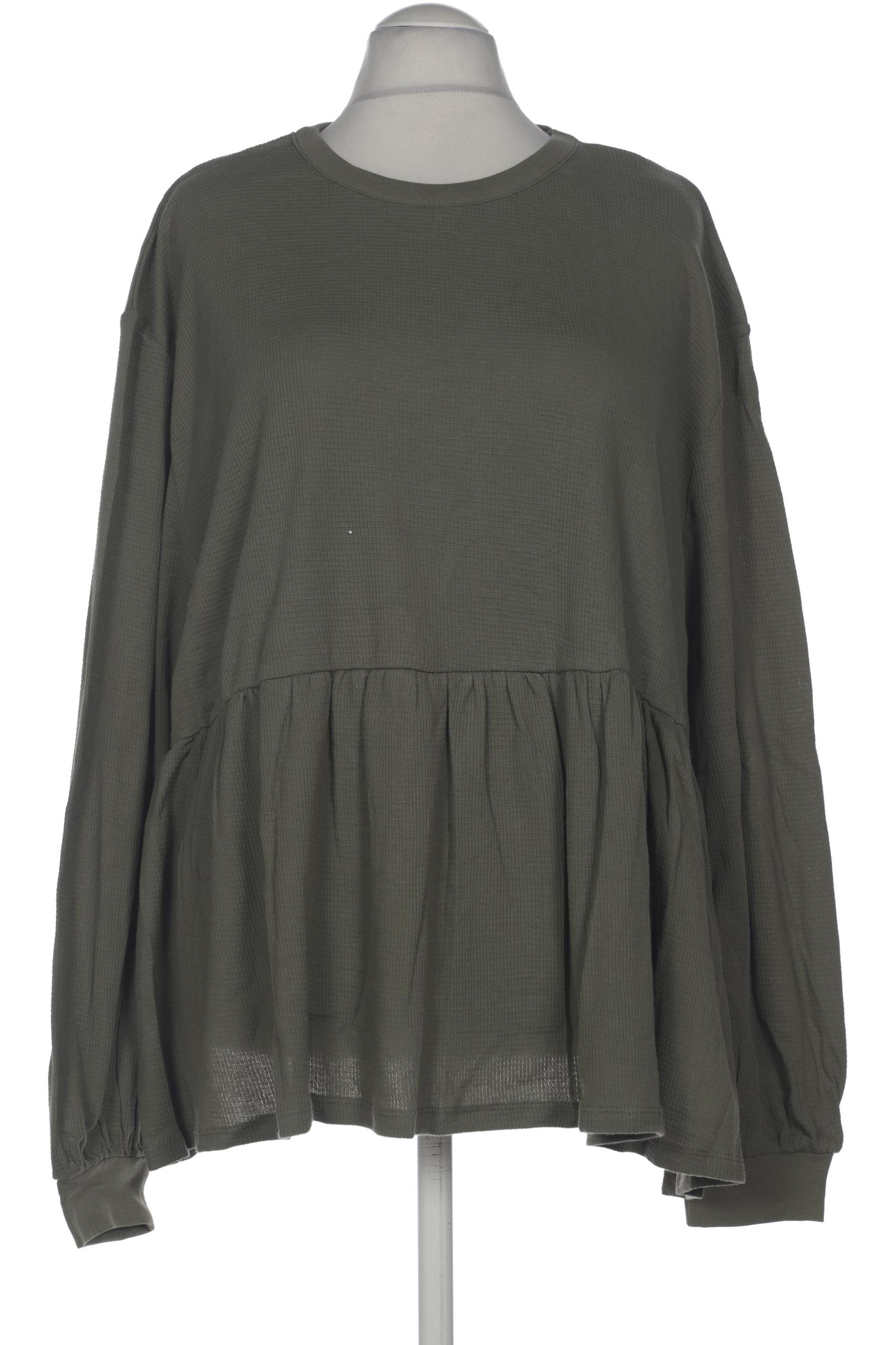 

asos Curve Damen Langarmshirt, grün, Gr. 56