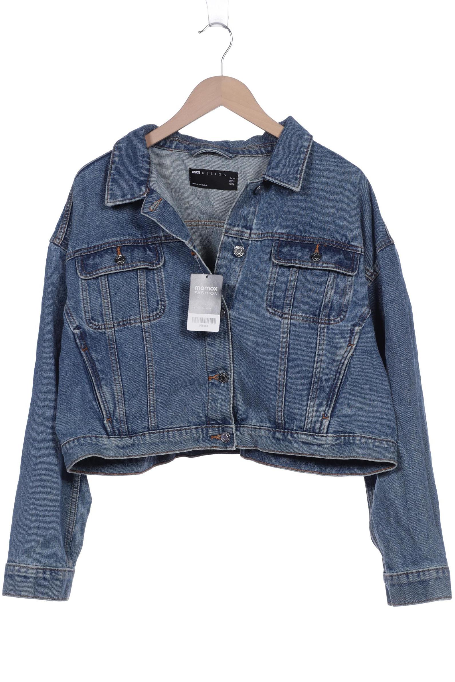 

asos Curve Damen Jacke, blau