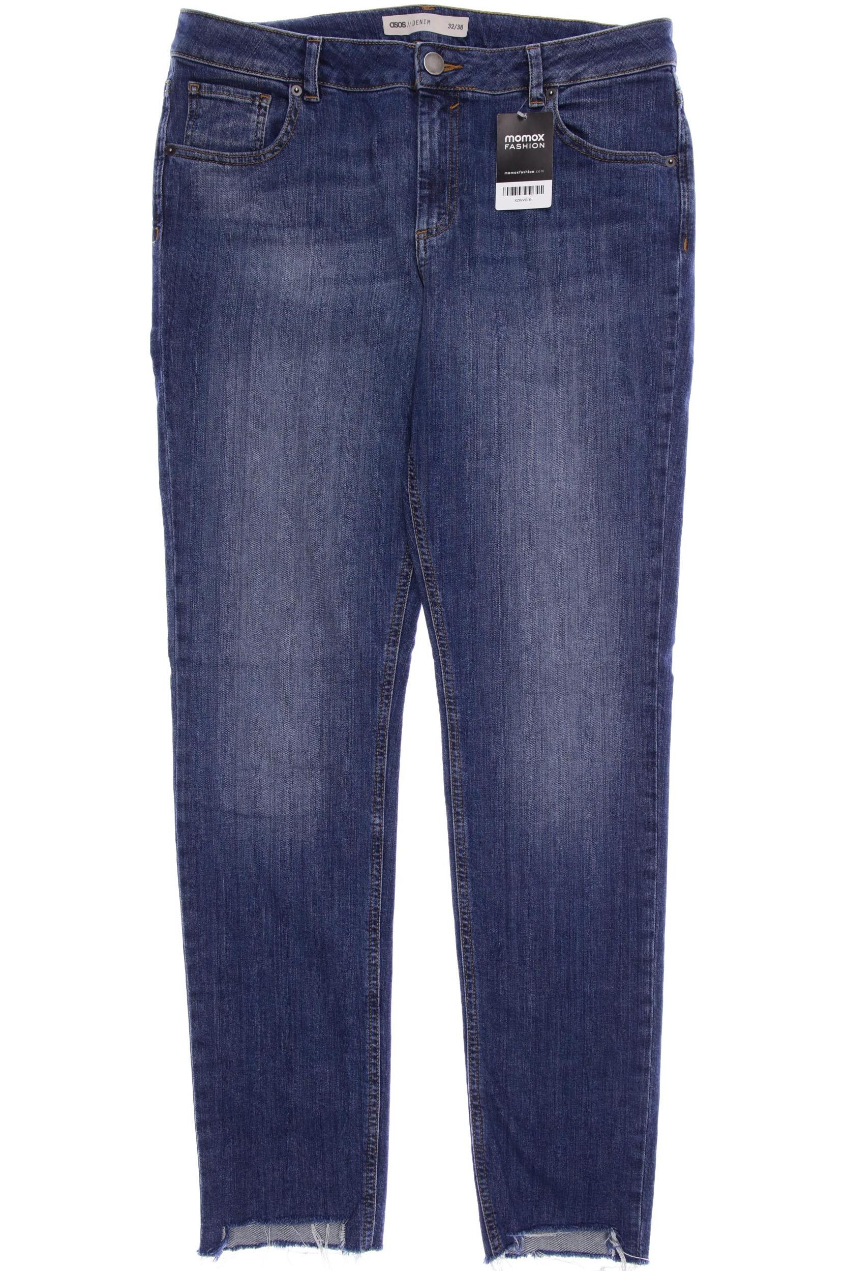 

asos Curve Damen Jeans, marineblau, Gr. 32