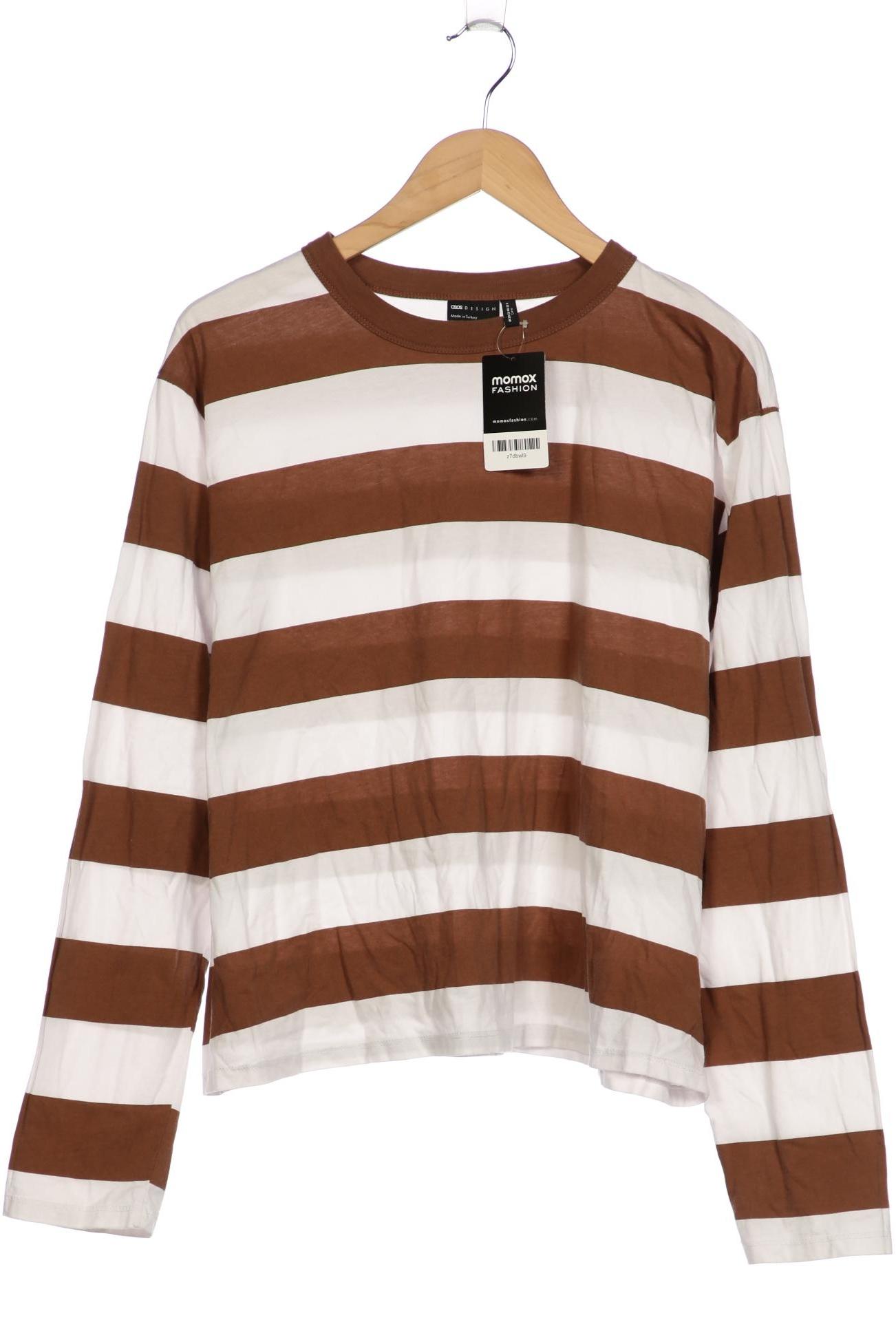 

asos Curve Damen Langarmshirt, beige, Gr. 48