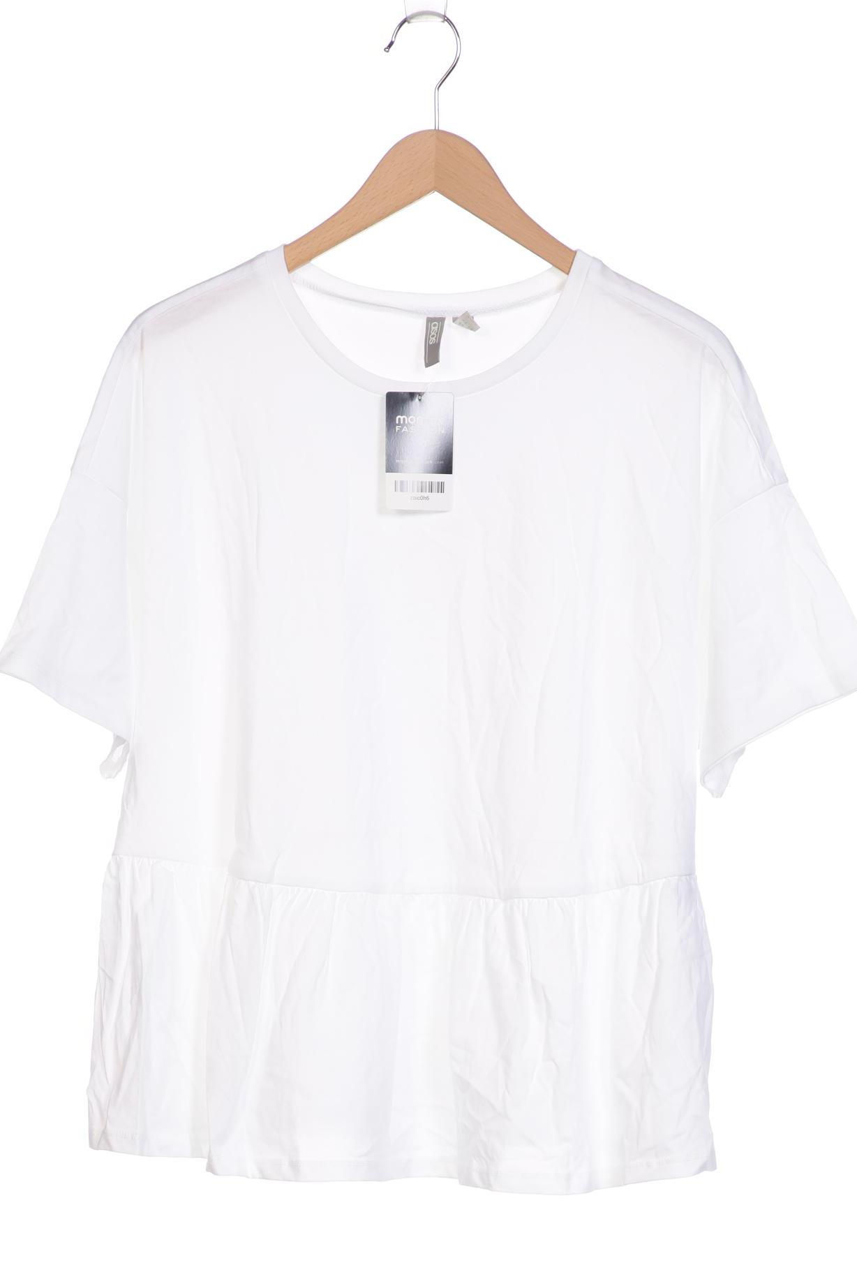 

asos Curve Damen T-Shirt, weiß, Gr. 46