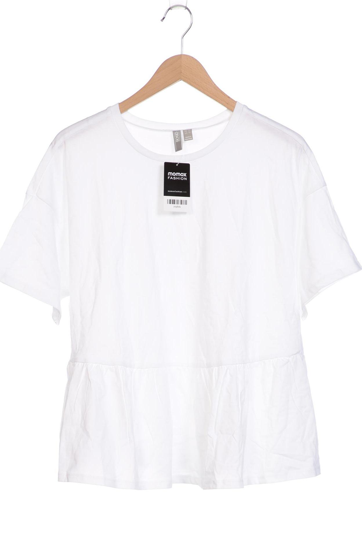 

asos Curve Damen T-Shirt, weiß, Gr. 44