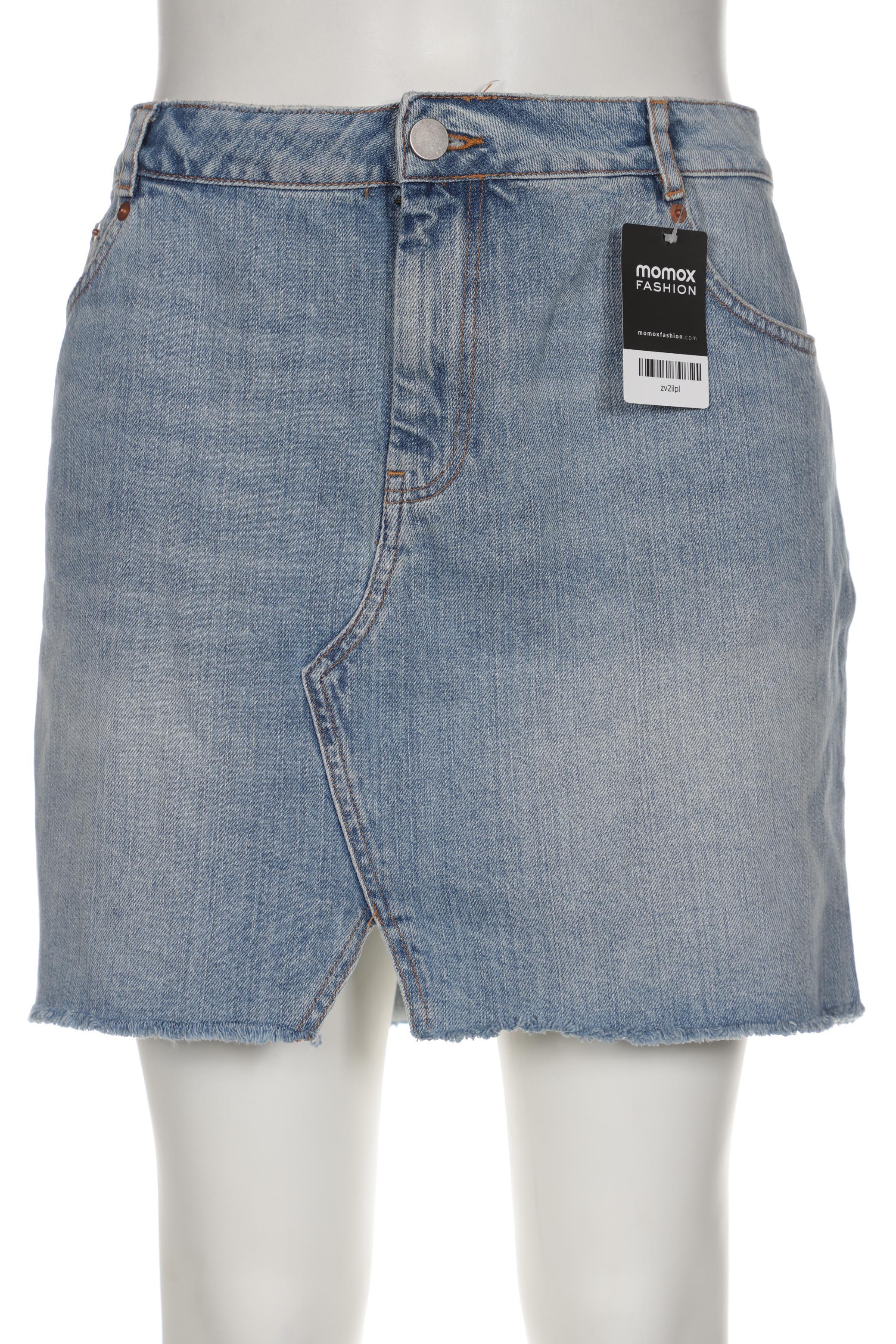 

asos Curve Damen Rock, blau, Gr. 46