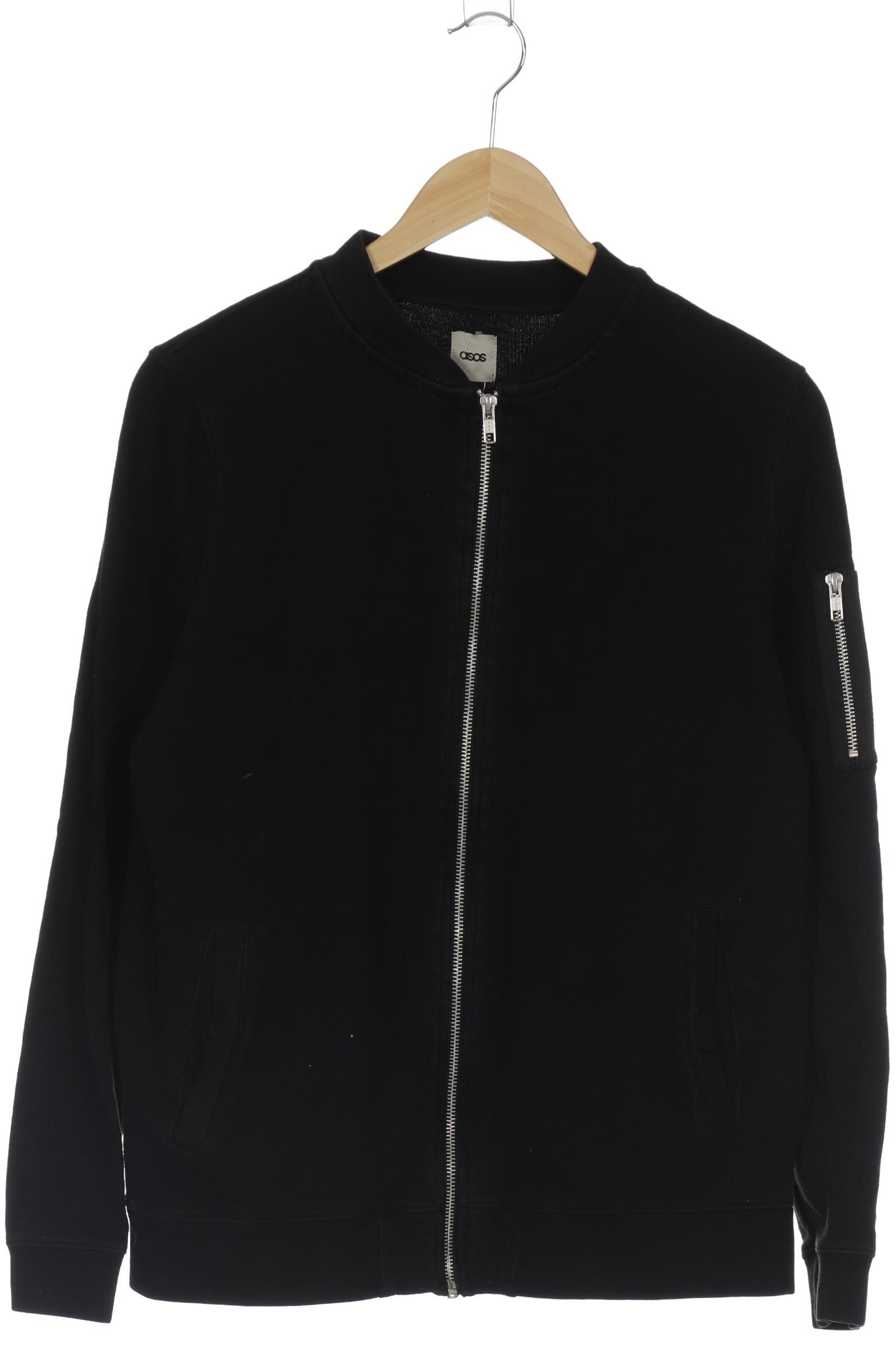 

asos Curve Herren Sweatshirt, schwarz, Gr. 48