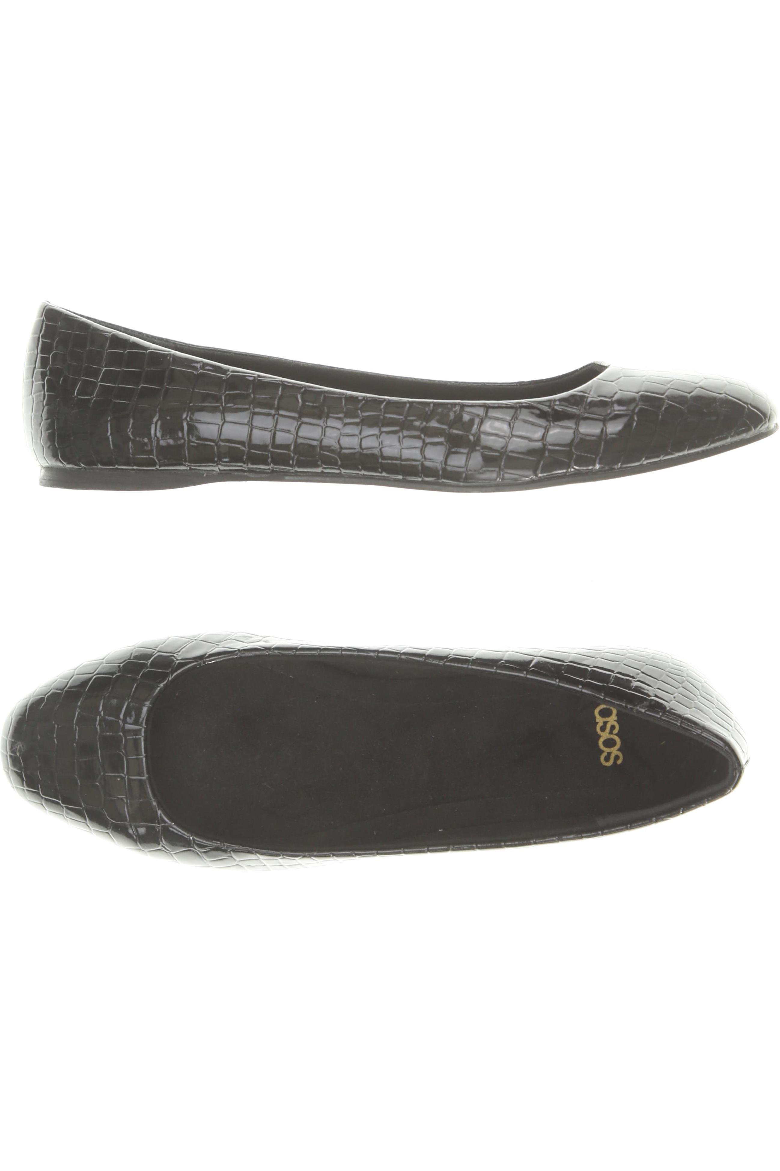 

asos Damen Ballerinas, schwarz, Gr. 5