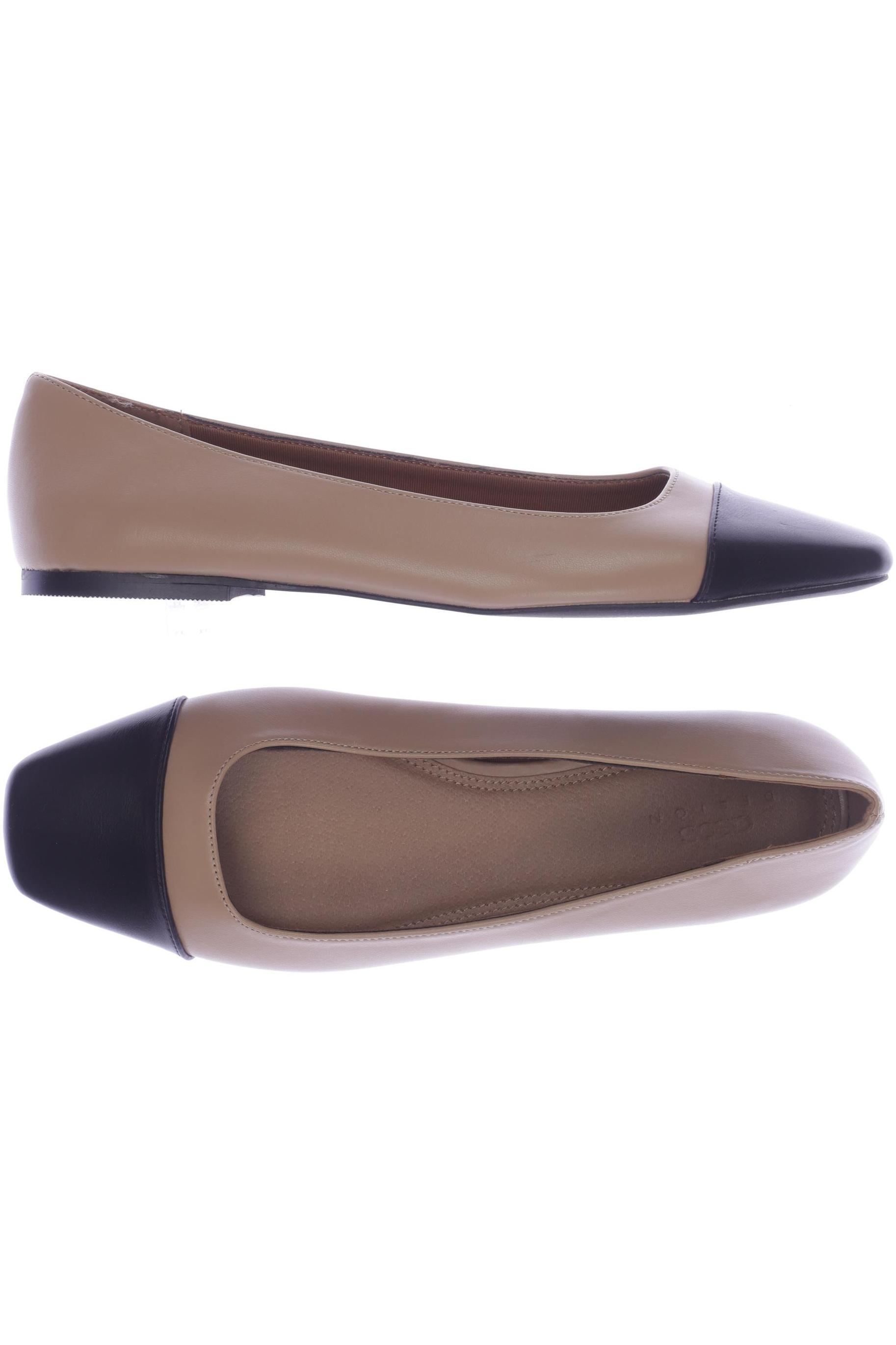 

asos Damen Ballerinas, beige, Gr. 8