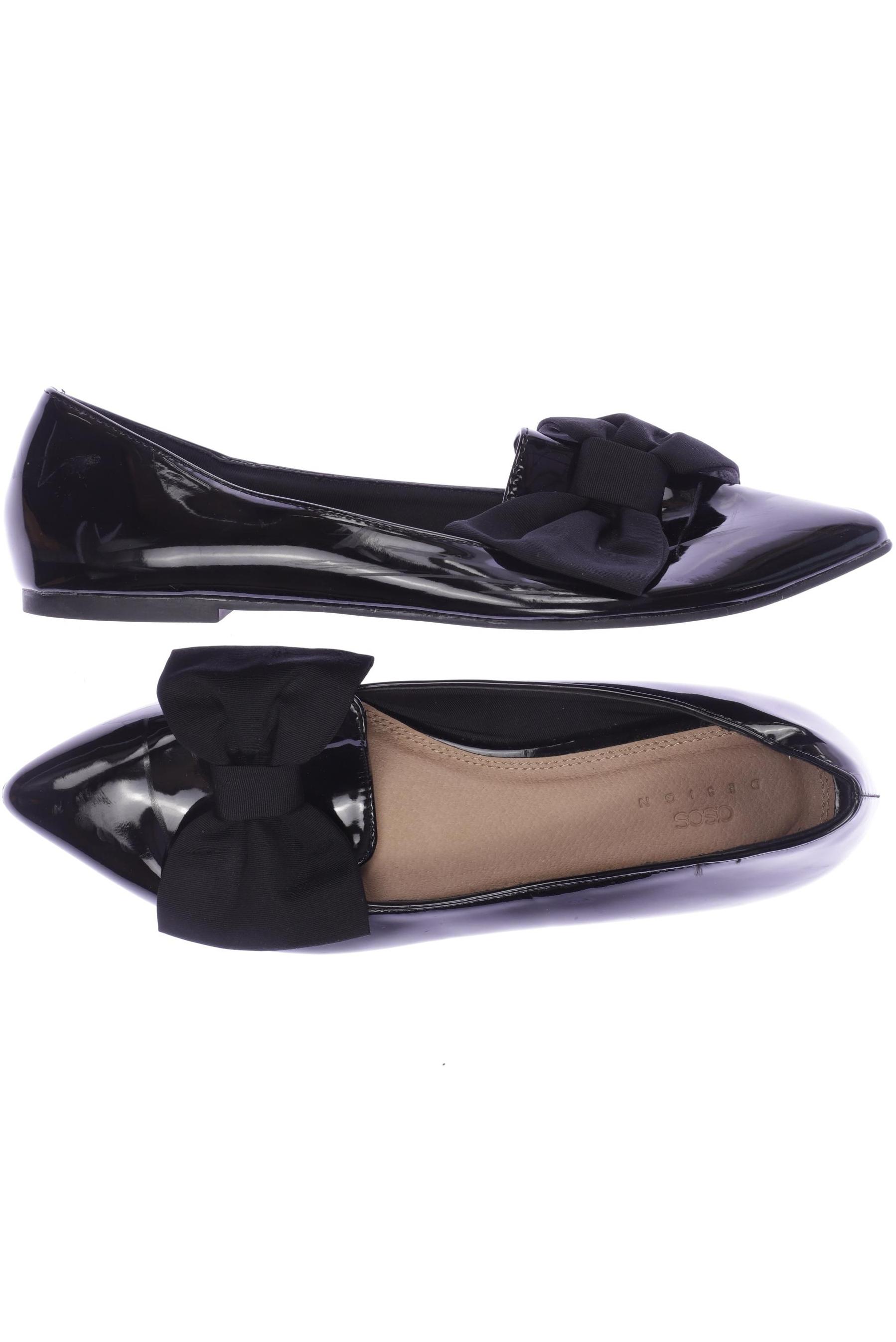 

asos Damen Ballerinas, schwarz, Gr. 40