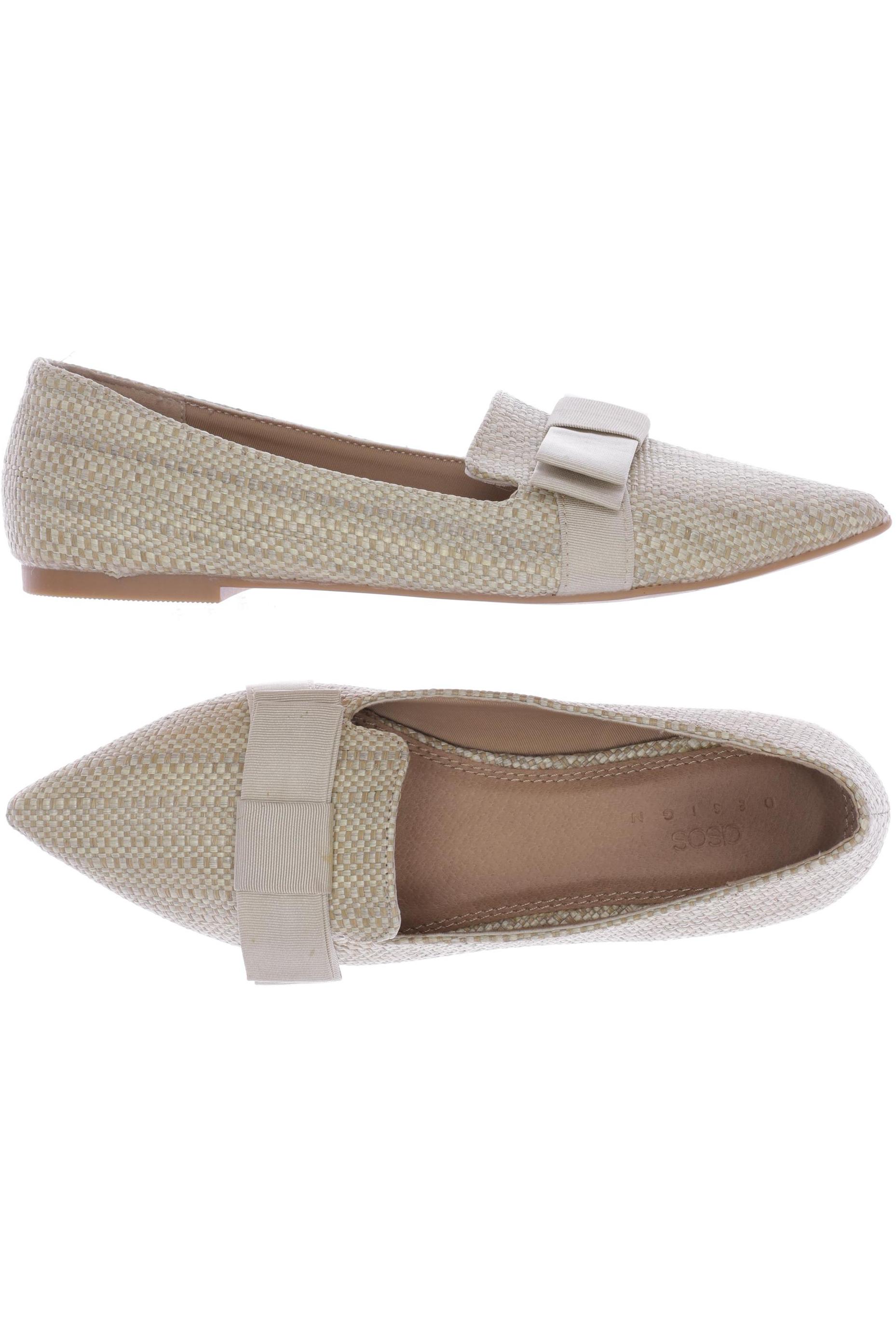 

asos Damen Ballerinas, beige, Gr. 35