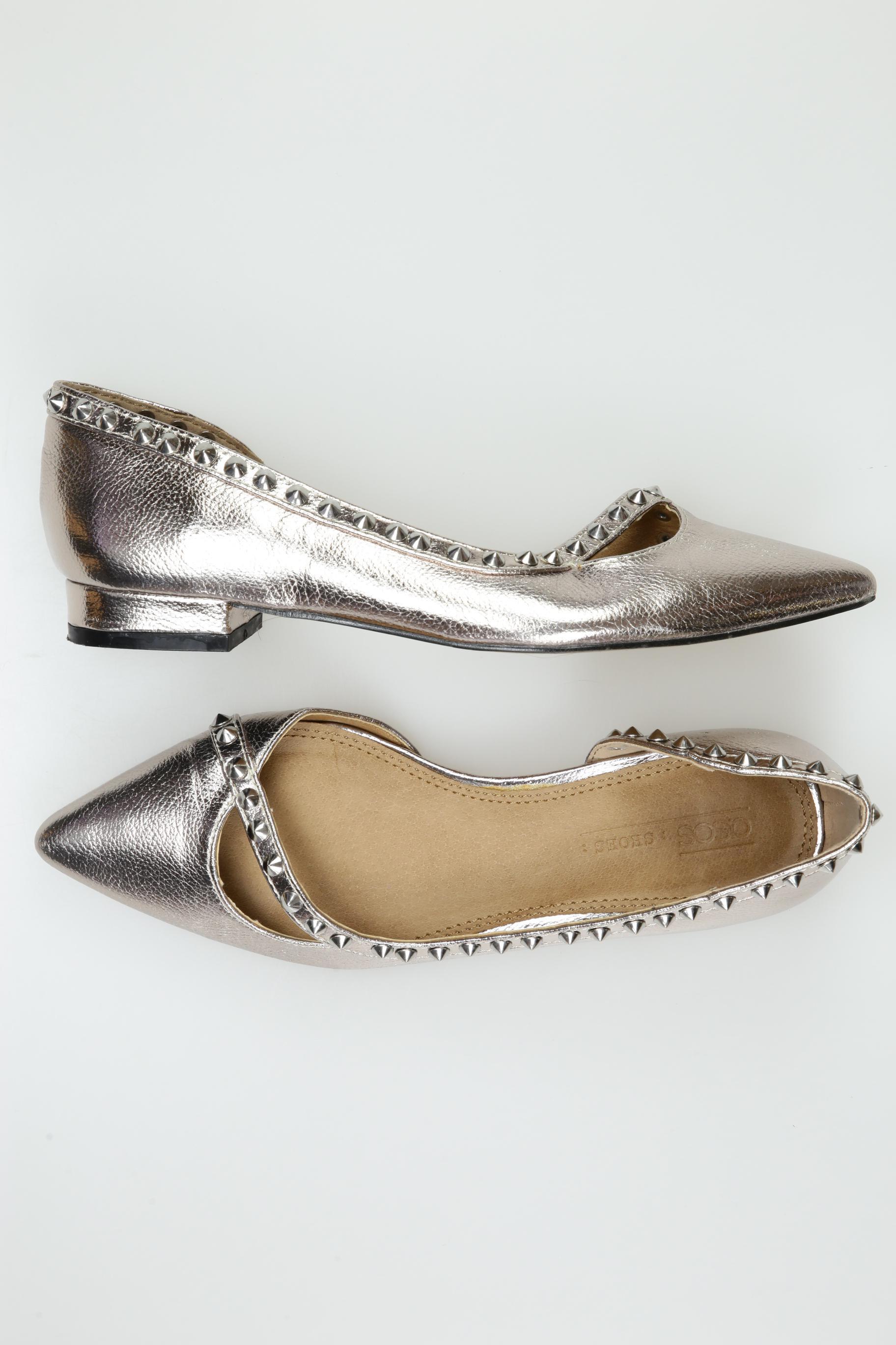 

asos Damen Ballerinas, beige, Gr. 4