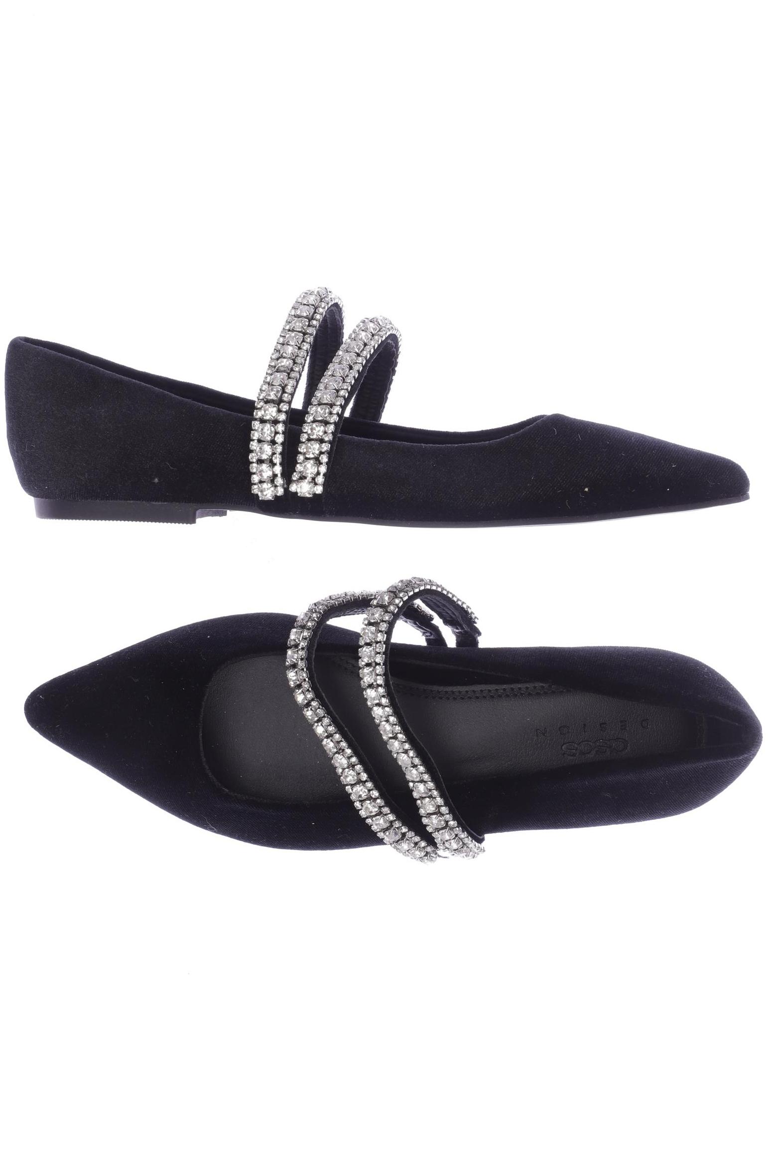 

asos Damen Ballerinas, schwarz, Gr. 37