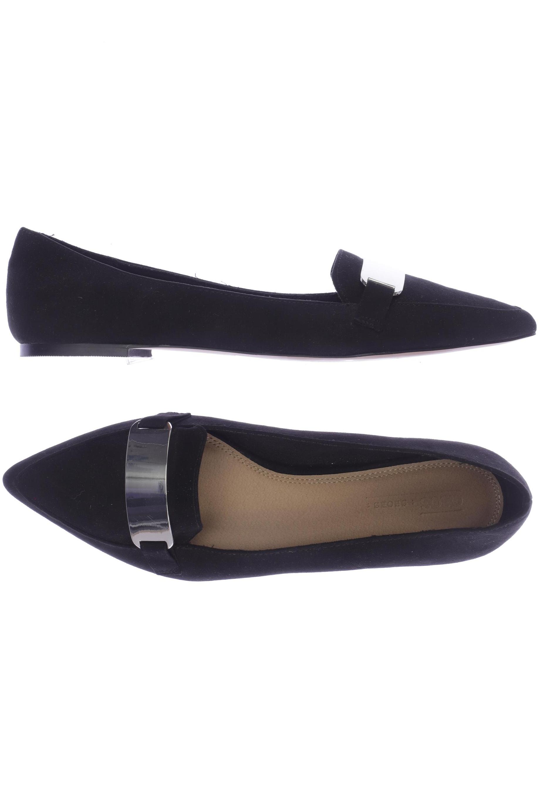 

asos Damen Ballerinas, schwarz