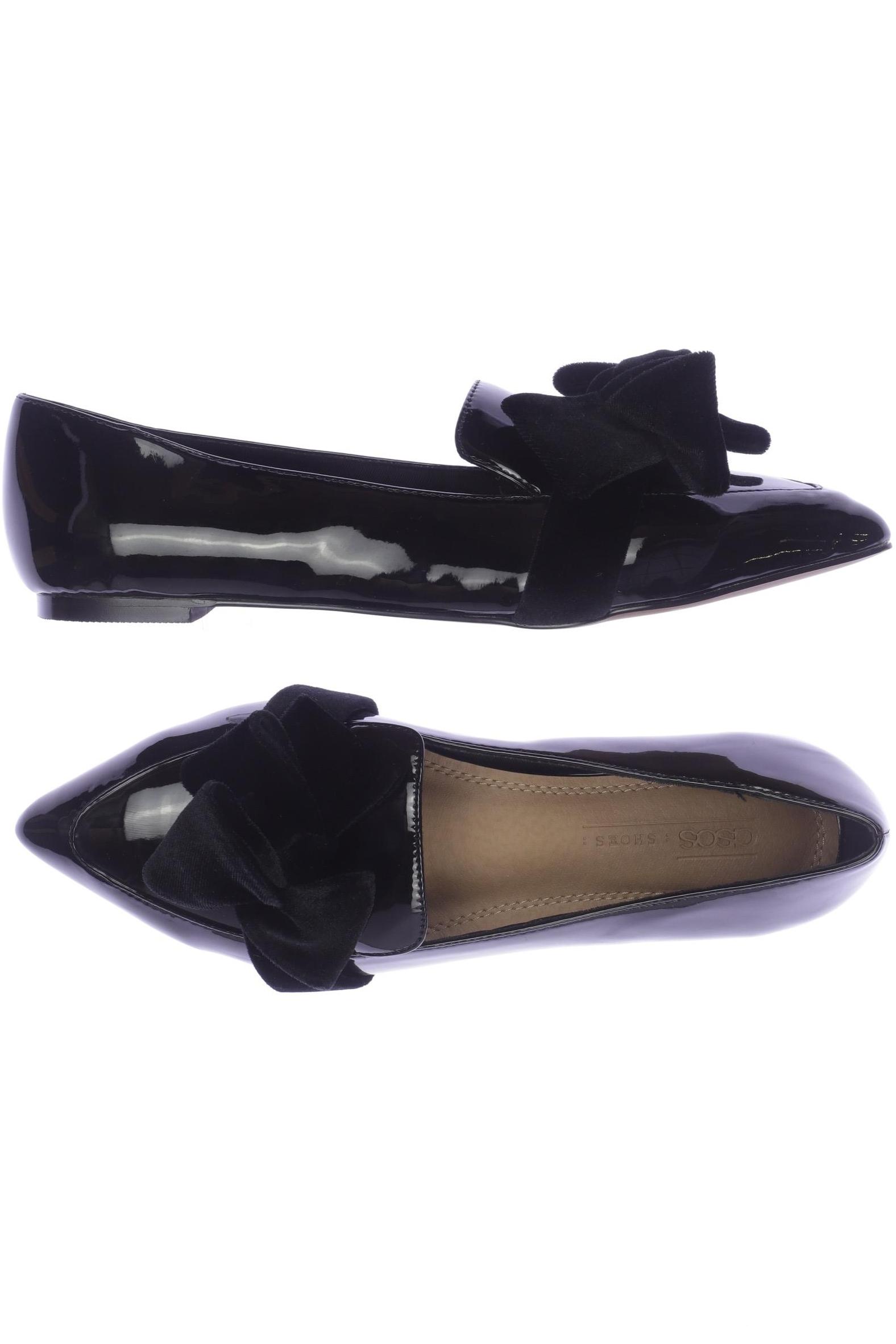 

asos Damen Ballerinas, schwarz, Gr. 5