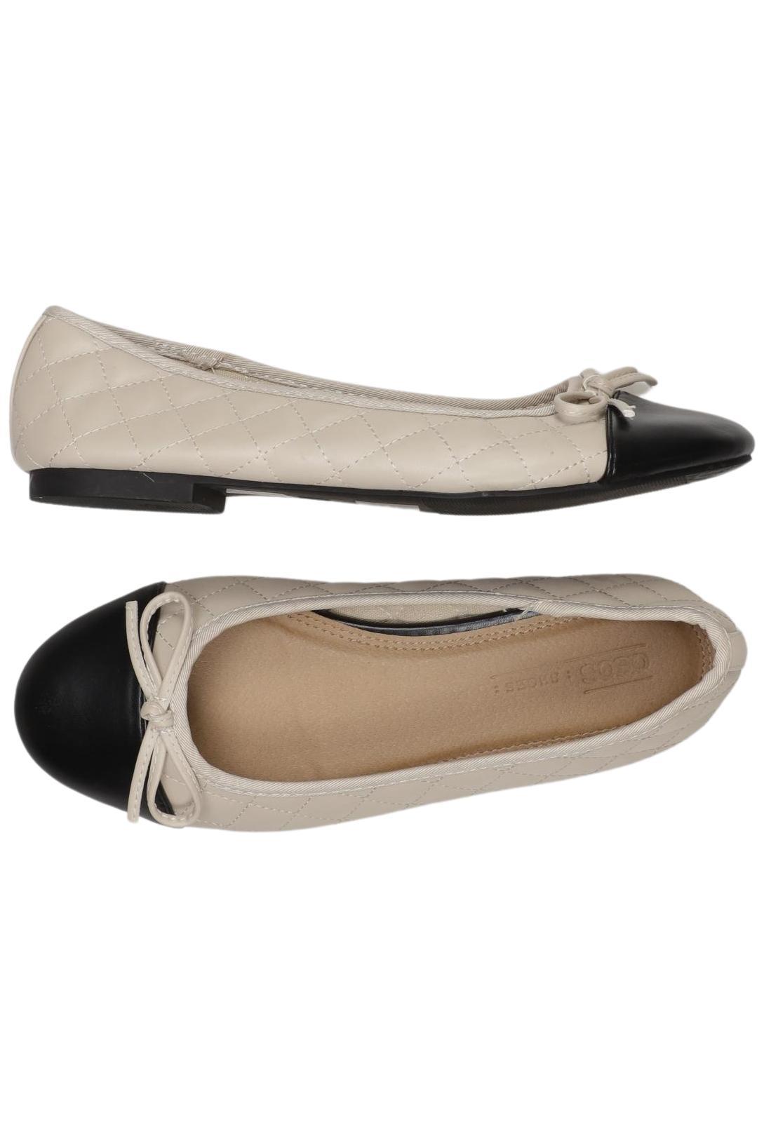 

asos Damen Ballerinas, beige, Gr. 5