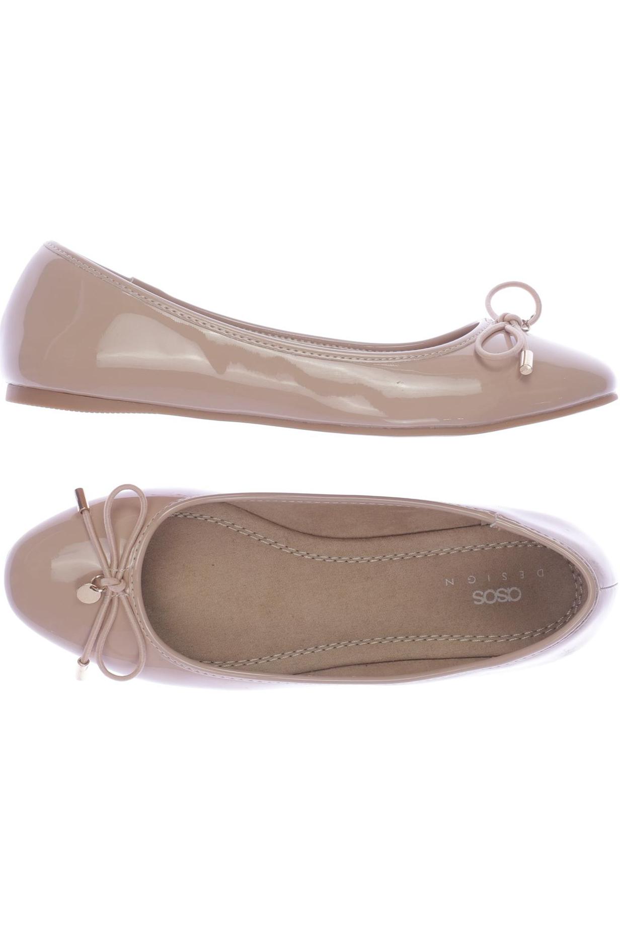 

asos Damen Ballerinas, beige