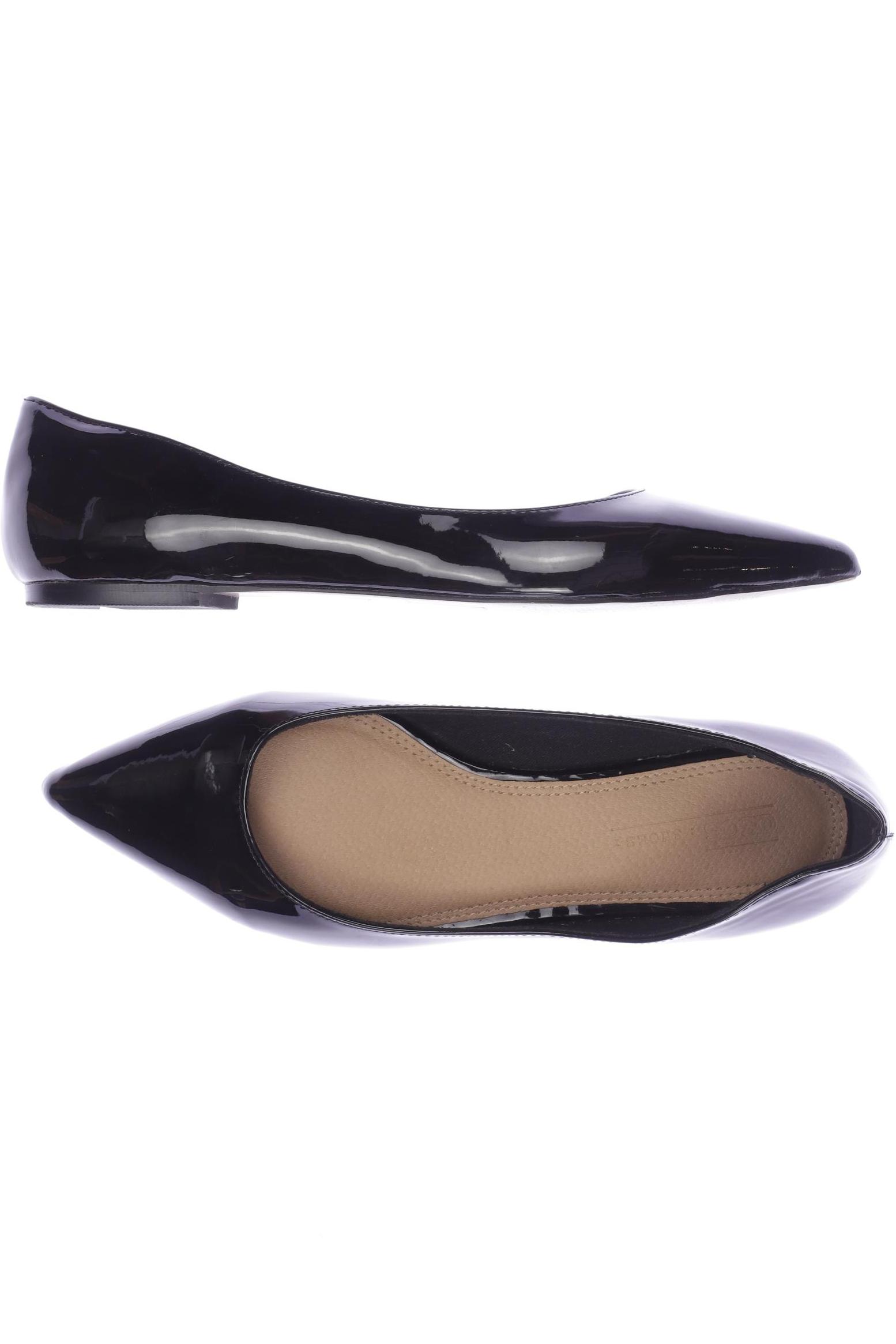 

asos Damen Ballerinas, schwarz