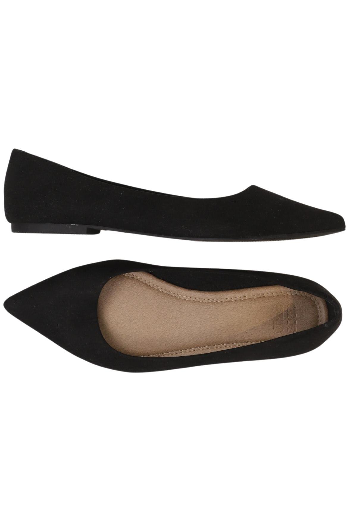 

asos Damen Ballerinas, schwarz, Gr. 7