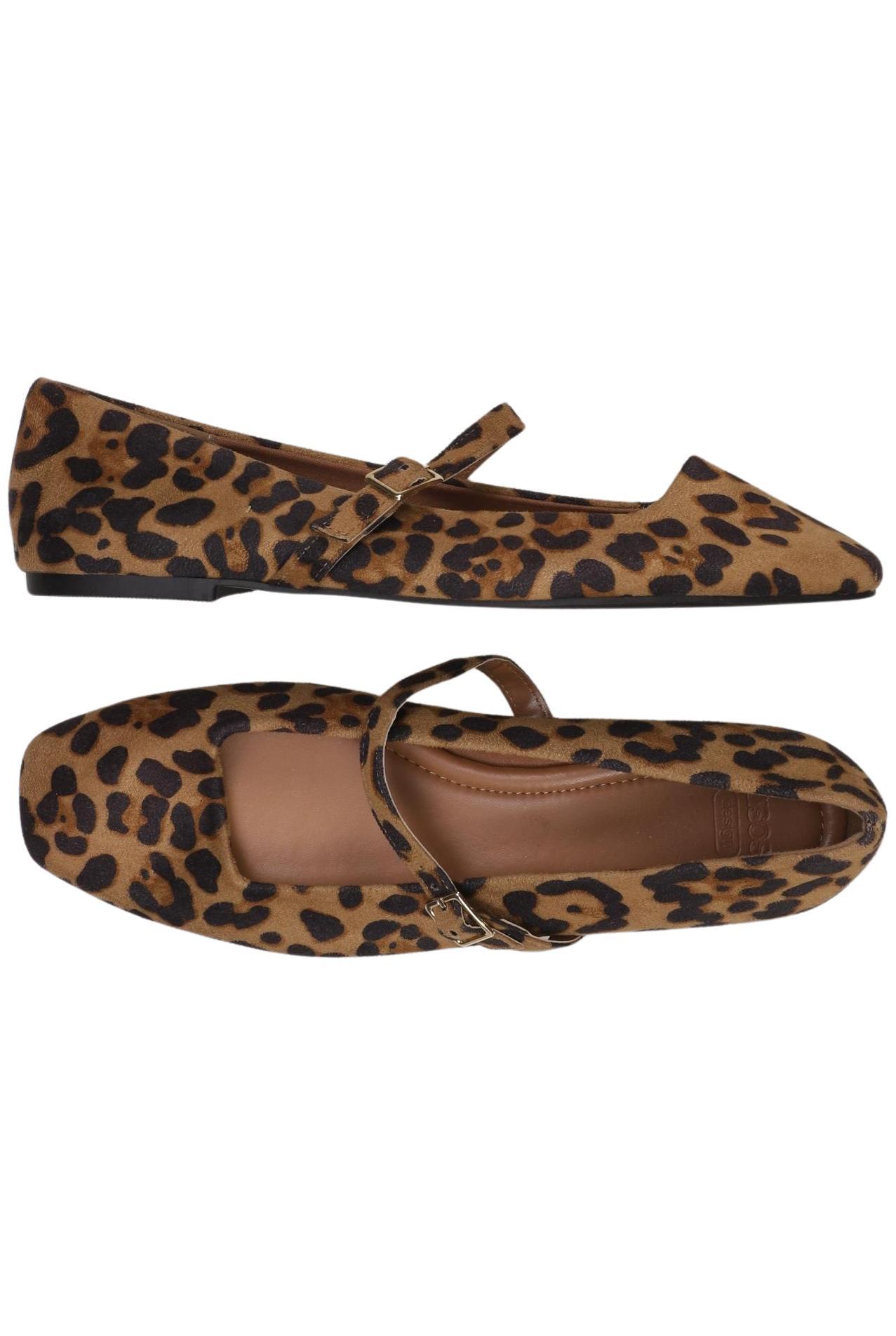 

asos Damen Ballerinas, braun, Gr. 43