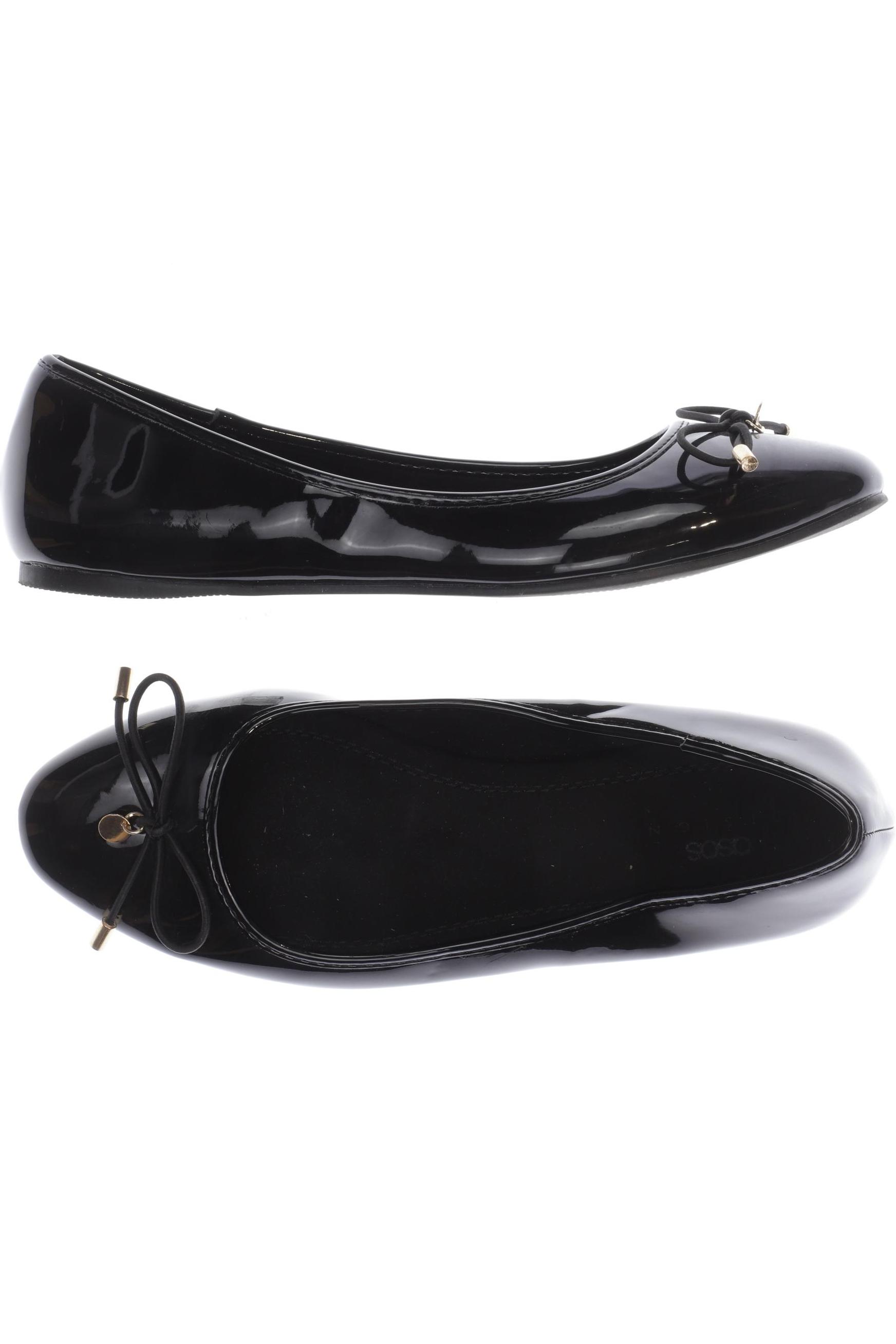 

asos Damen Ballerinas, schwarz, Gr. 39