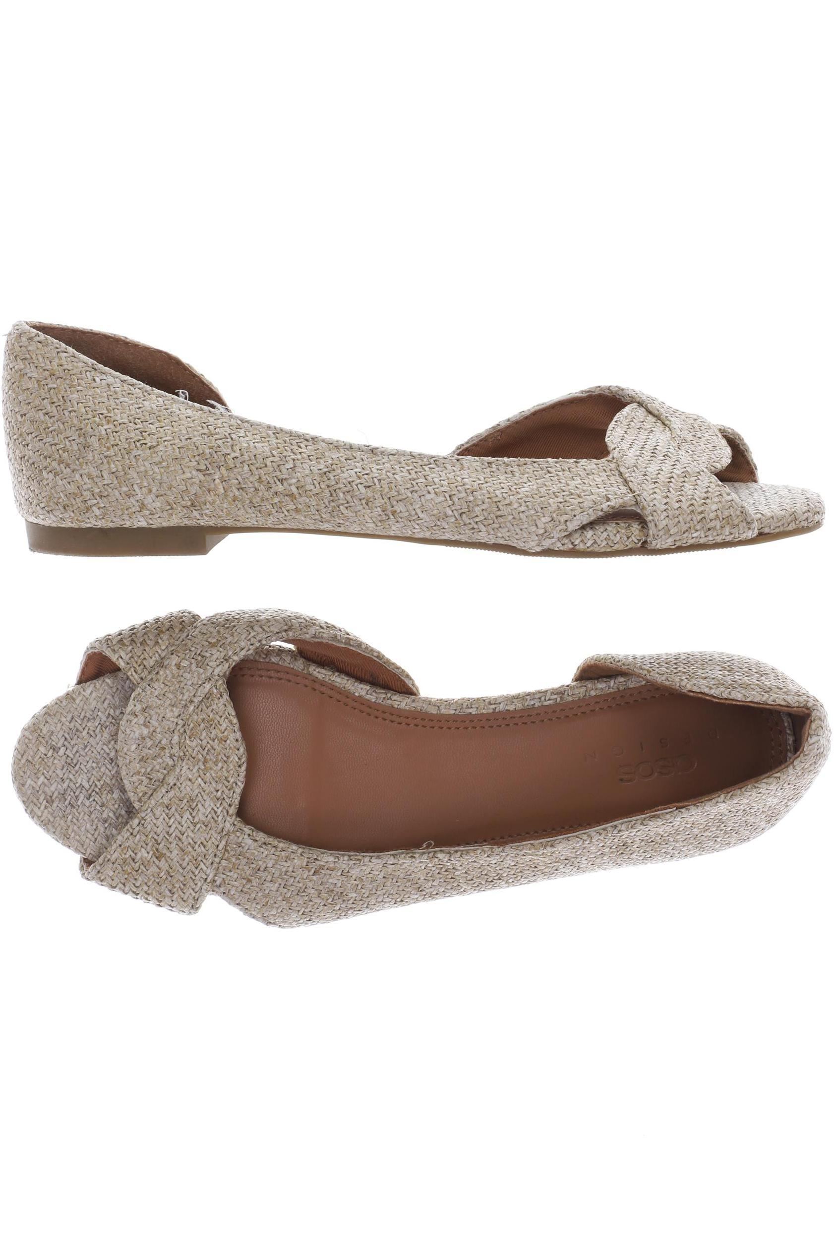 

asos Damen Ballerinas, beige