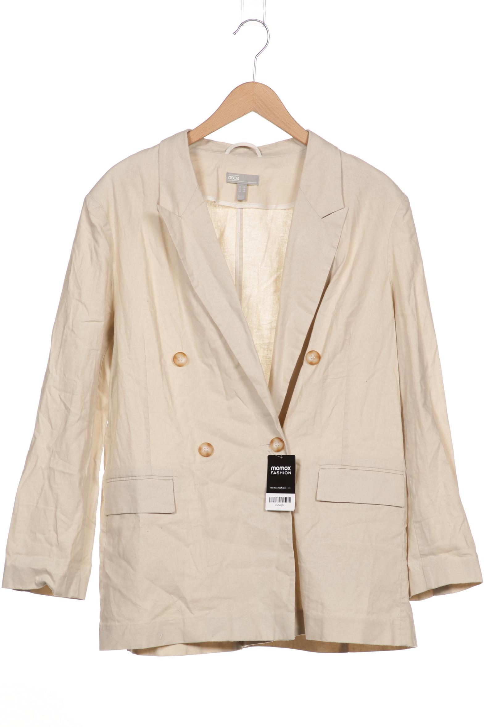 

asos Damen Blazer, beige, Gr. 46