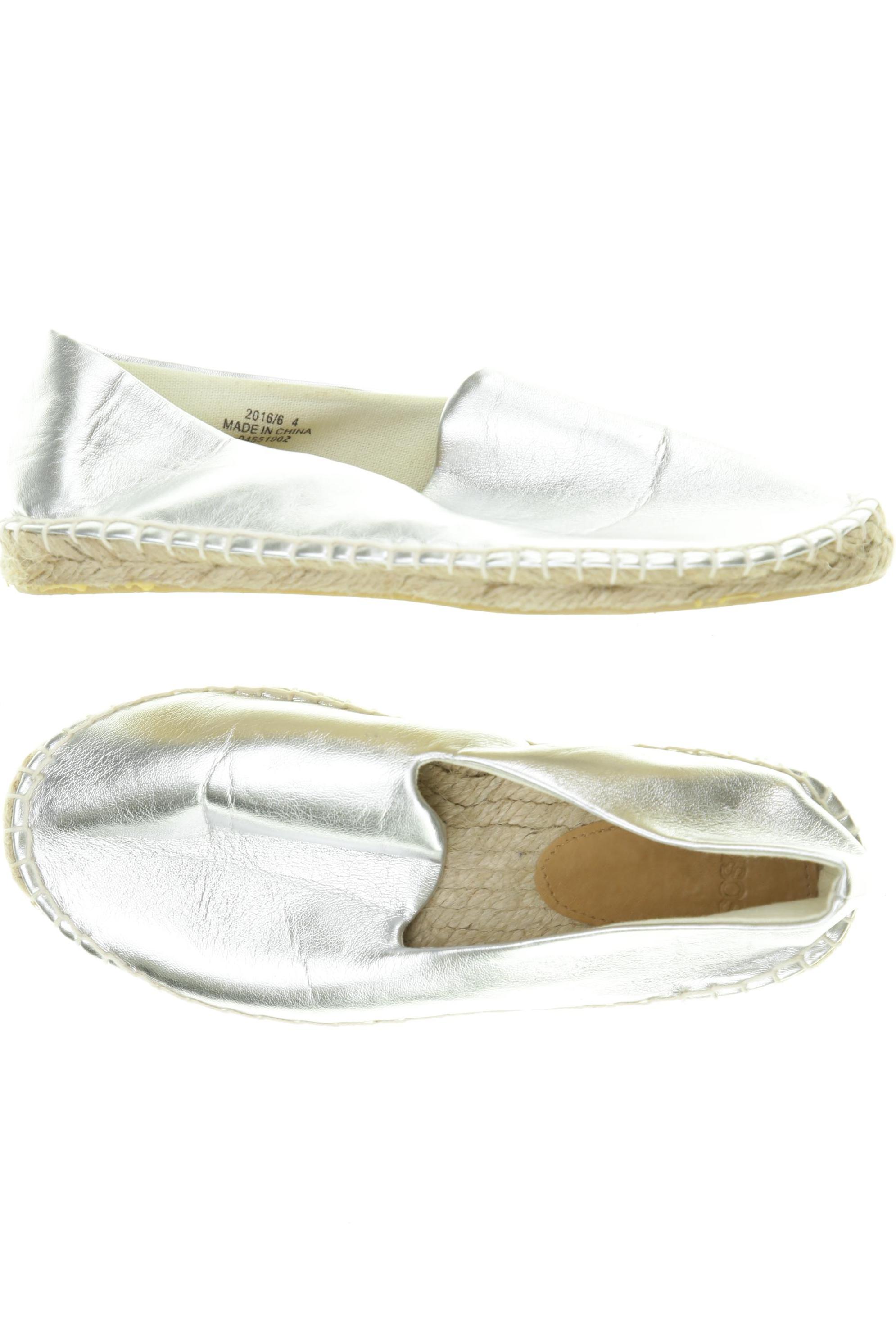 

asos Damen Halbschuh, silber, Gr. 36