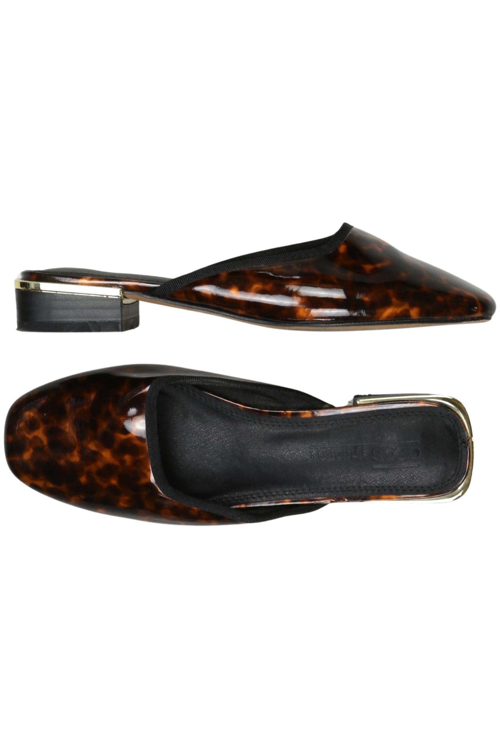 

asos Damen Halbschuh, braun, Gr. 4