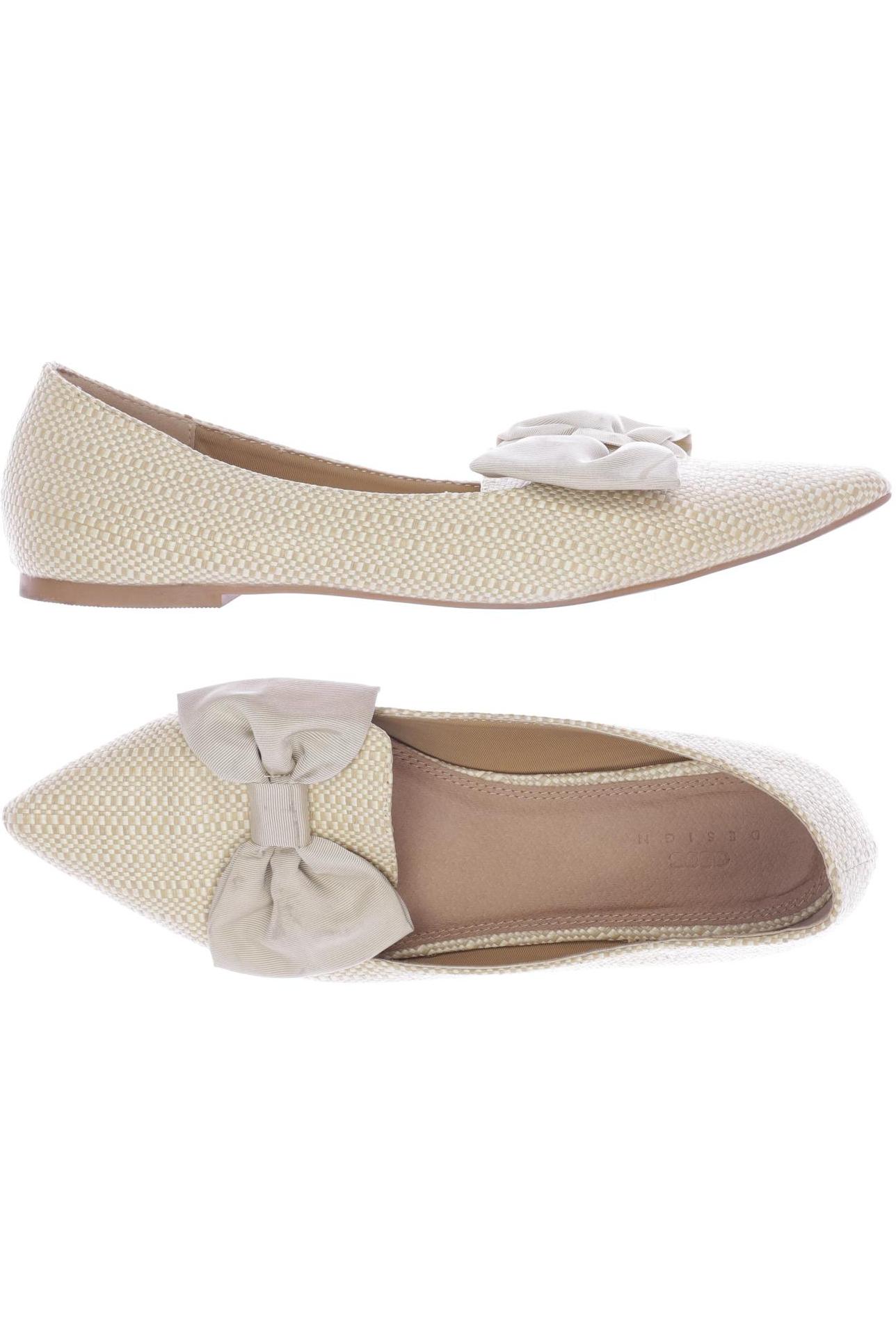 

asos Damen Halbschuh, beige, Gr. 8