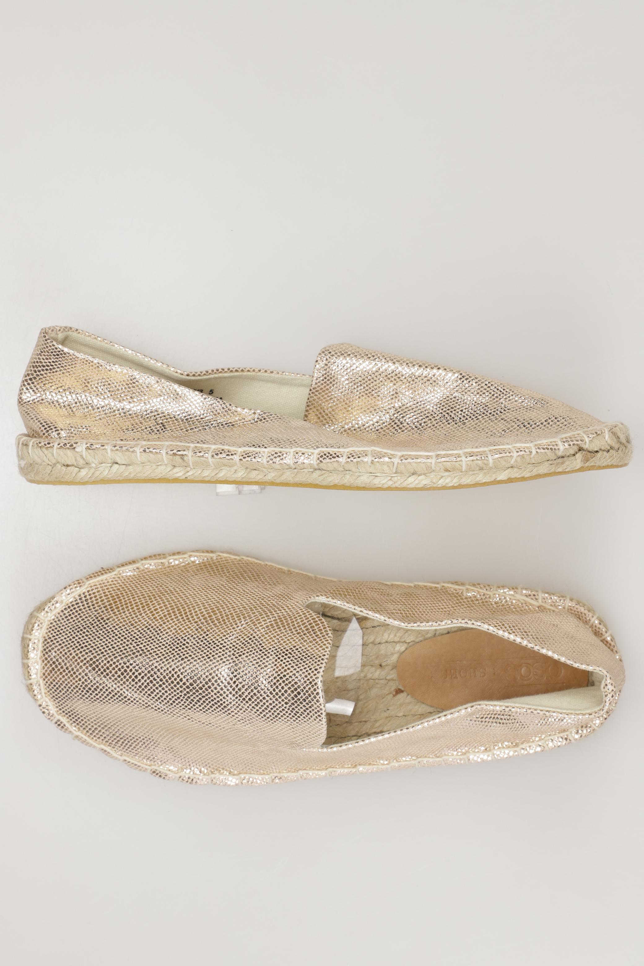 

asos Damen Halbschuh, beige, Gr. 5