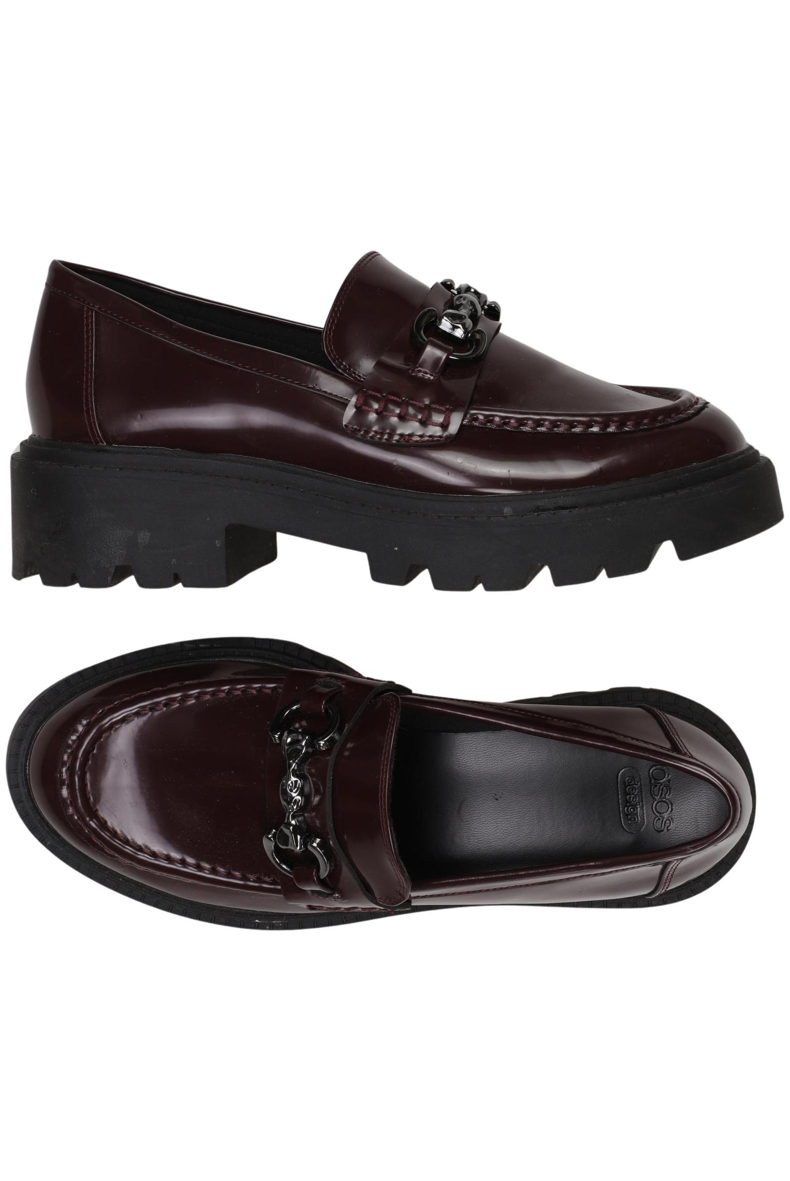 

asos Damen Halbschuh, bordeaux, Gr. 40