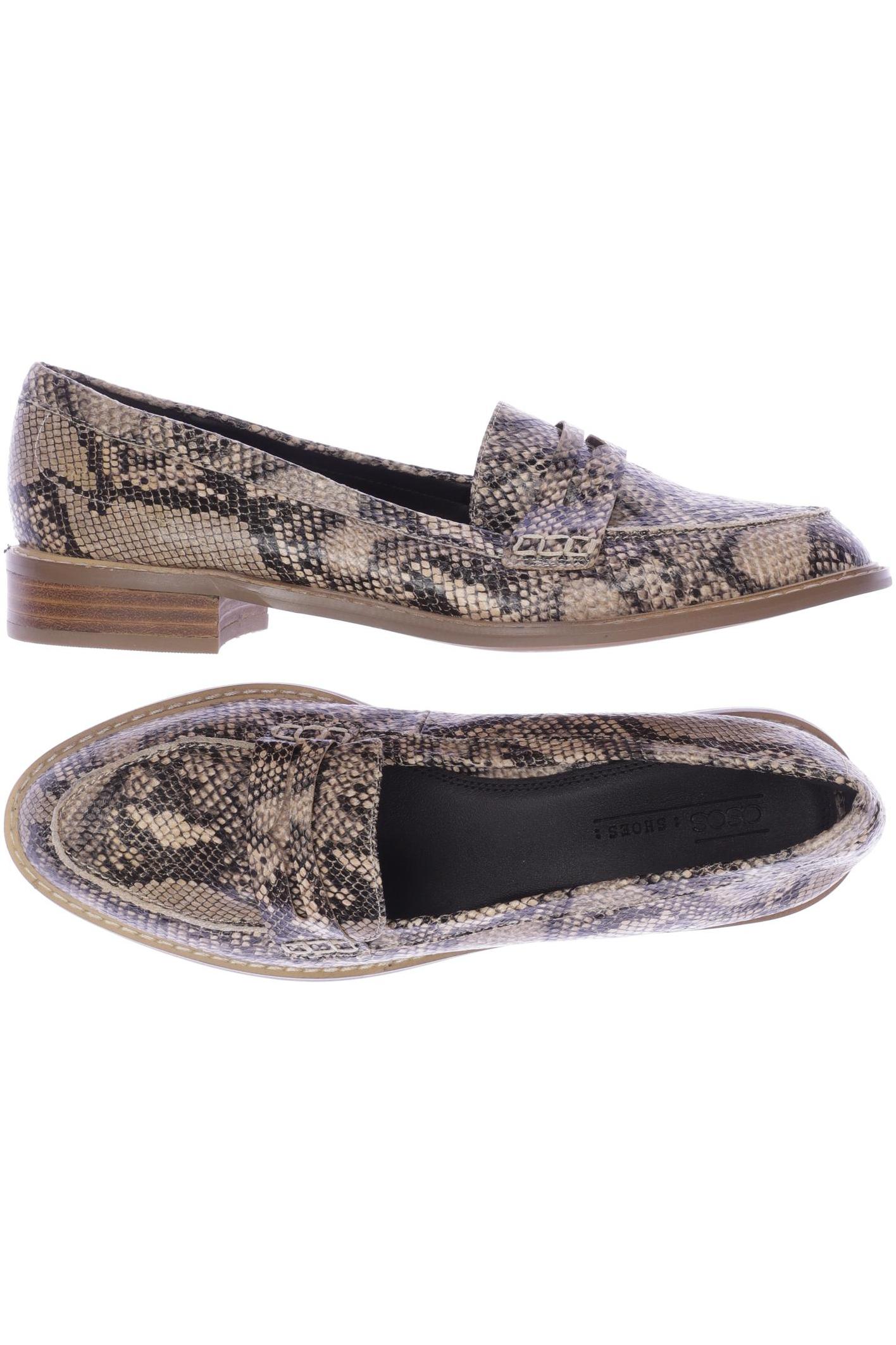 

asos Damen Halbschuh, beige, Gr. 8