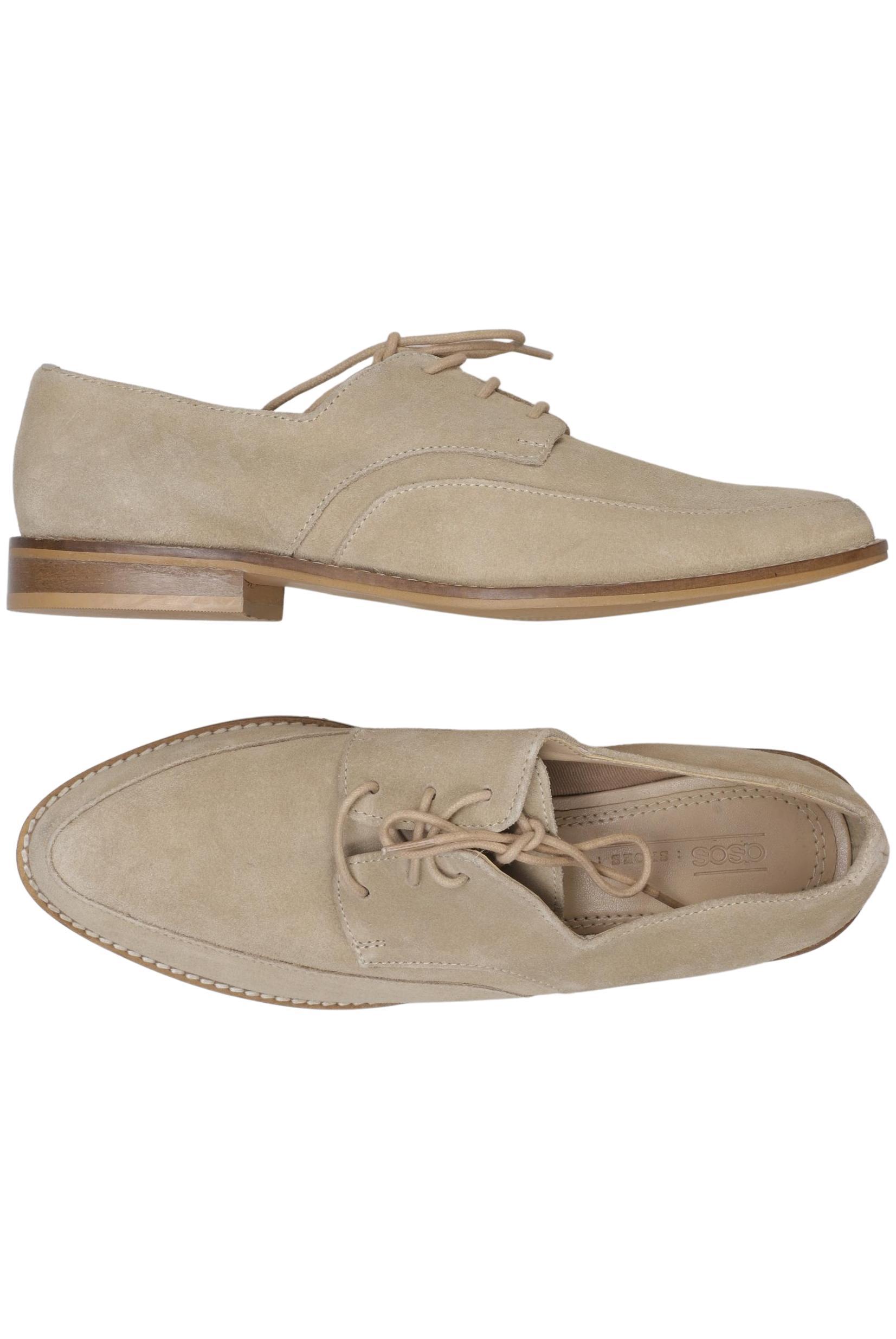 

asos Damen Halbschuh, beige, Gr. 7
