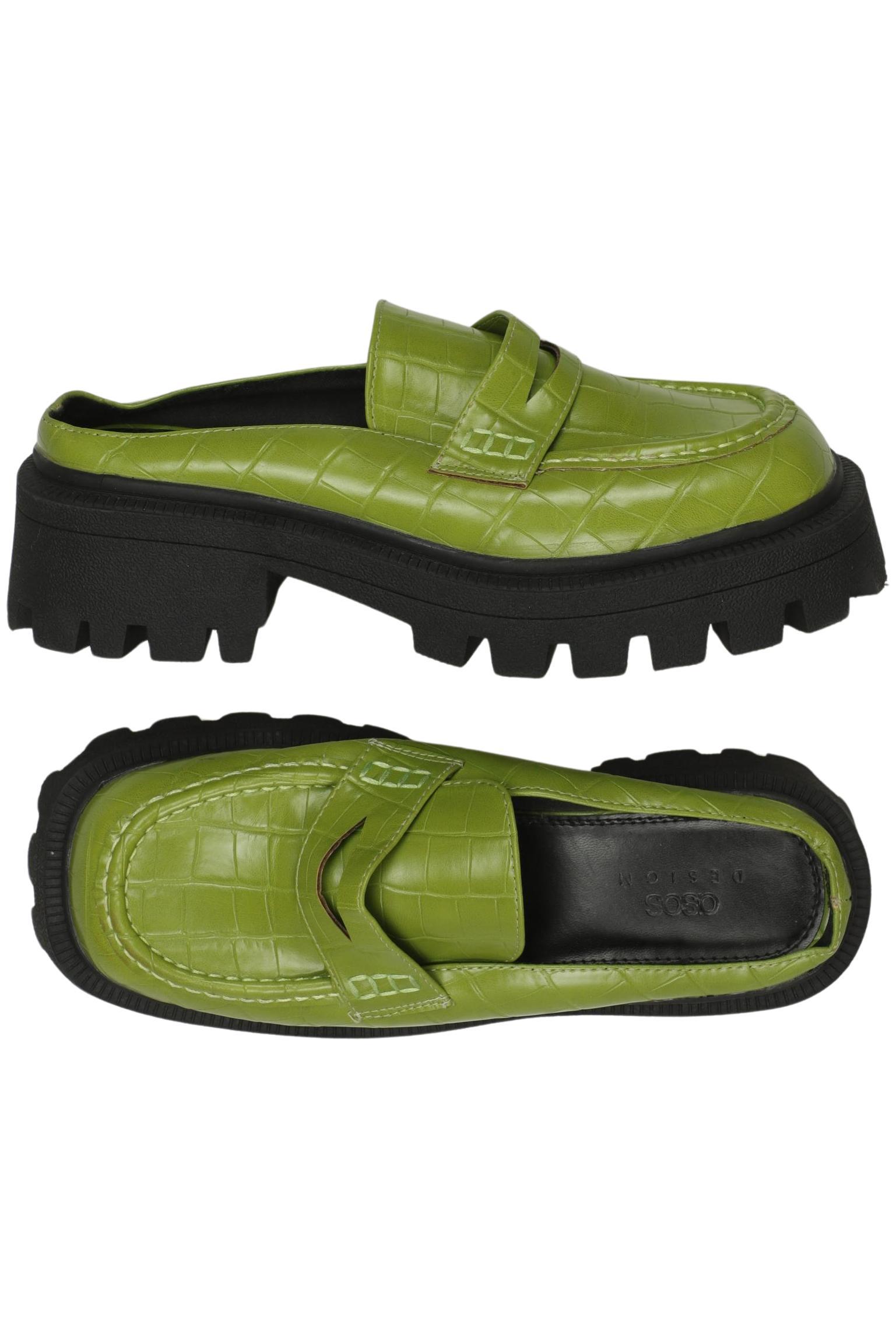 

asos Damen Halbschuh, grün, Gr. 39