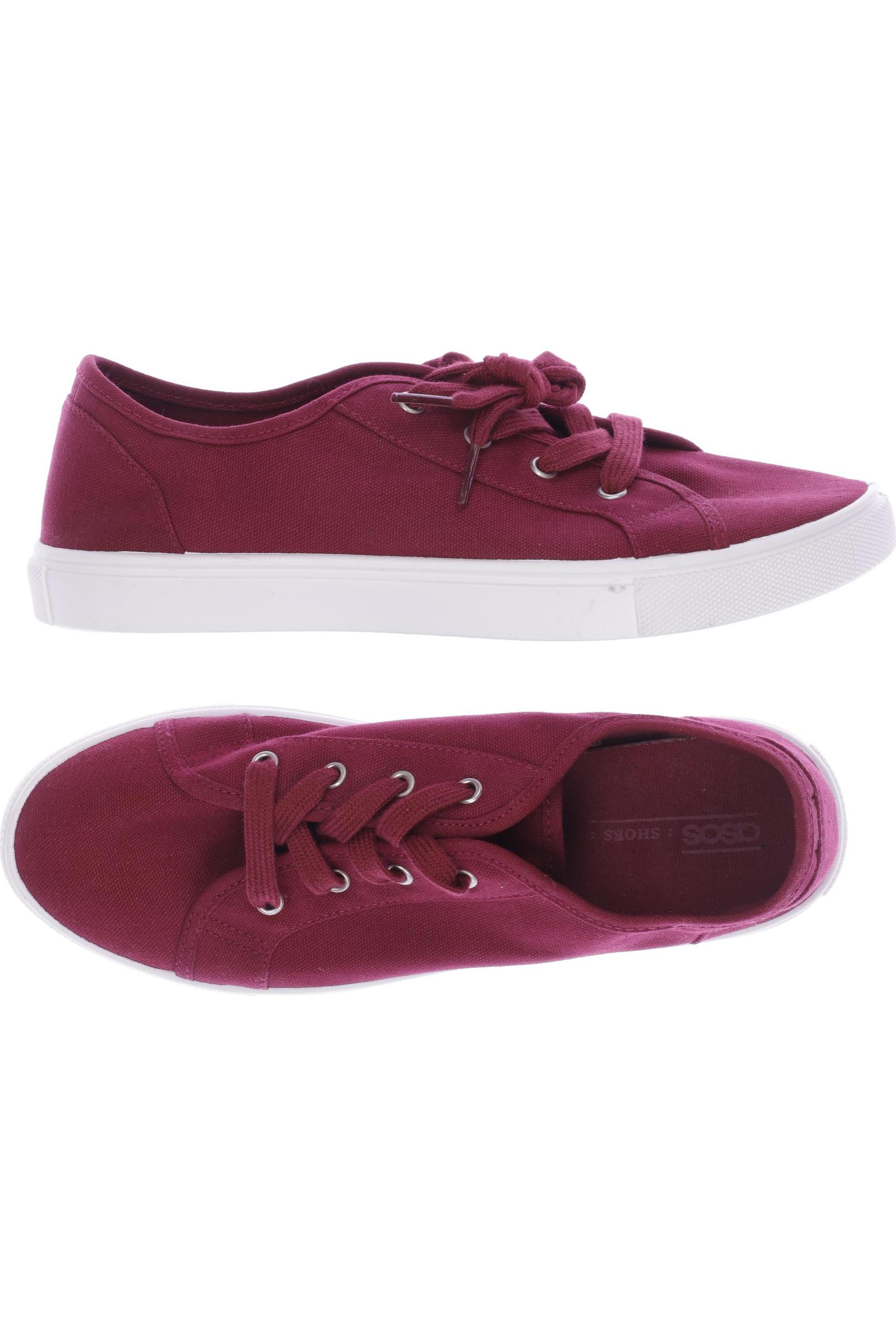 

asos Damen Halbschuh, bordeaux, Gr. 6.5