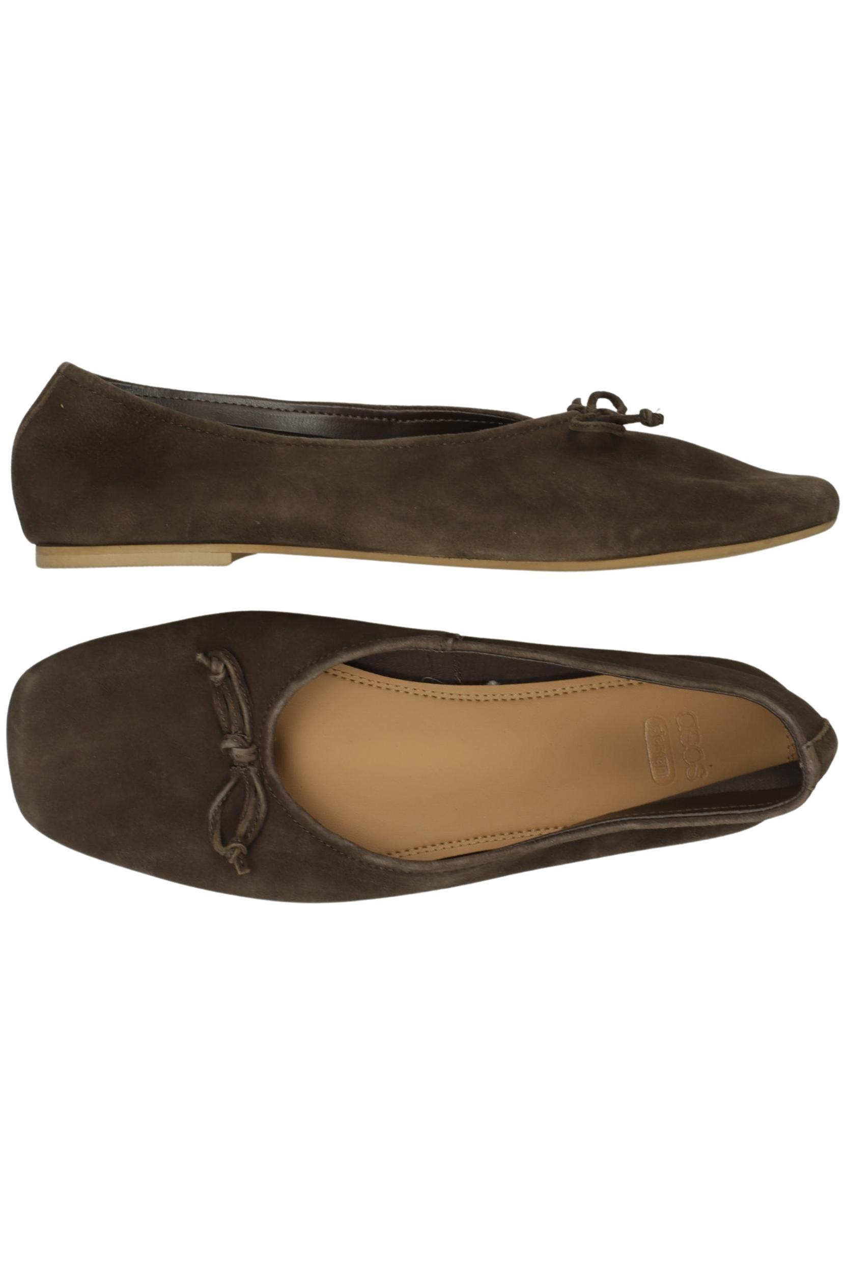 

asos Damen Halbschuh, braun, Gr. 8