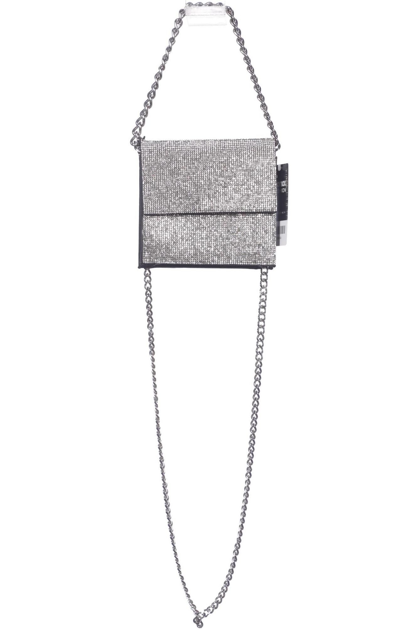 

asos Damen Handtasche, silber, Gr.