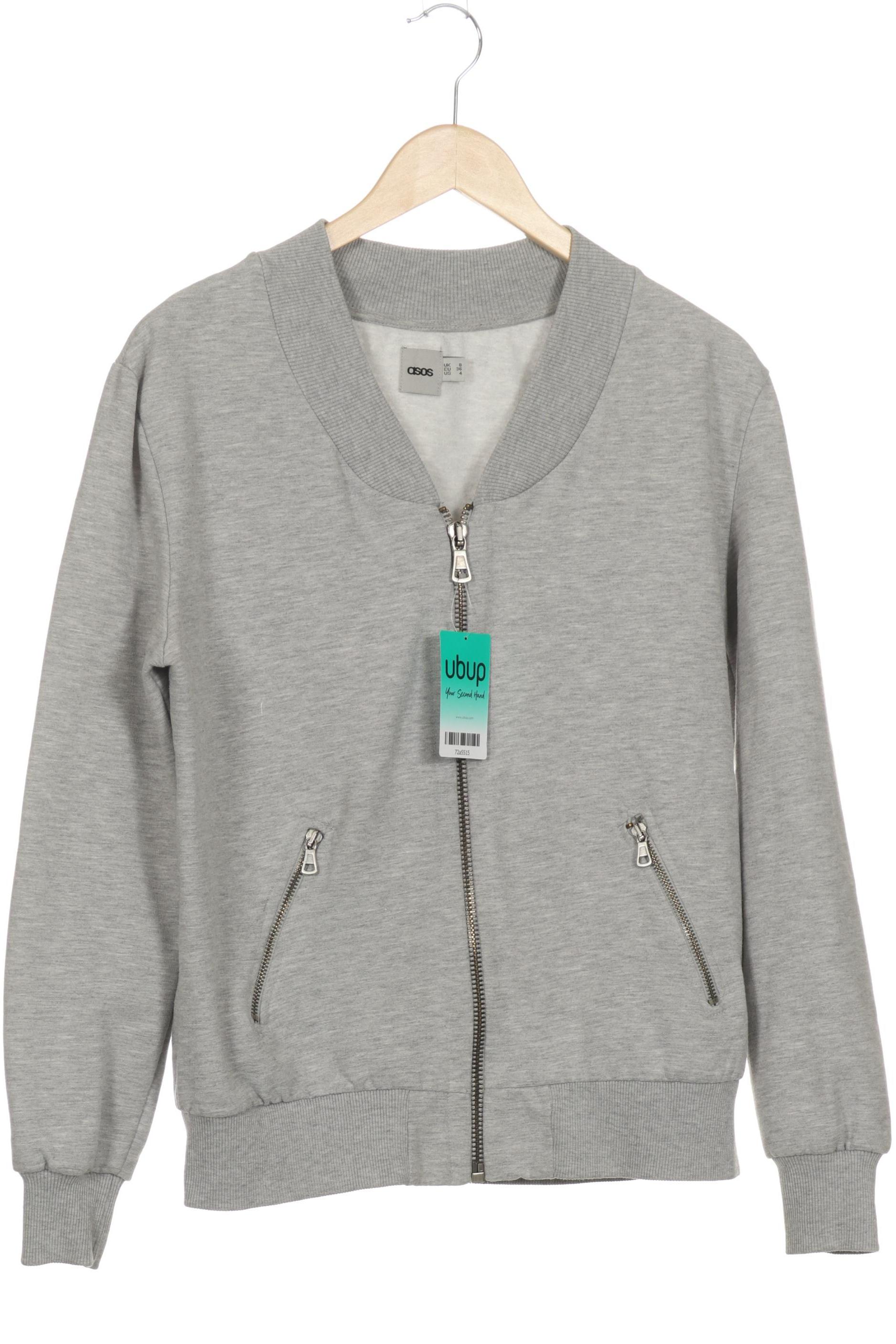 

asos Damen Jacke, grau, Gr. 36
