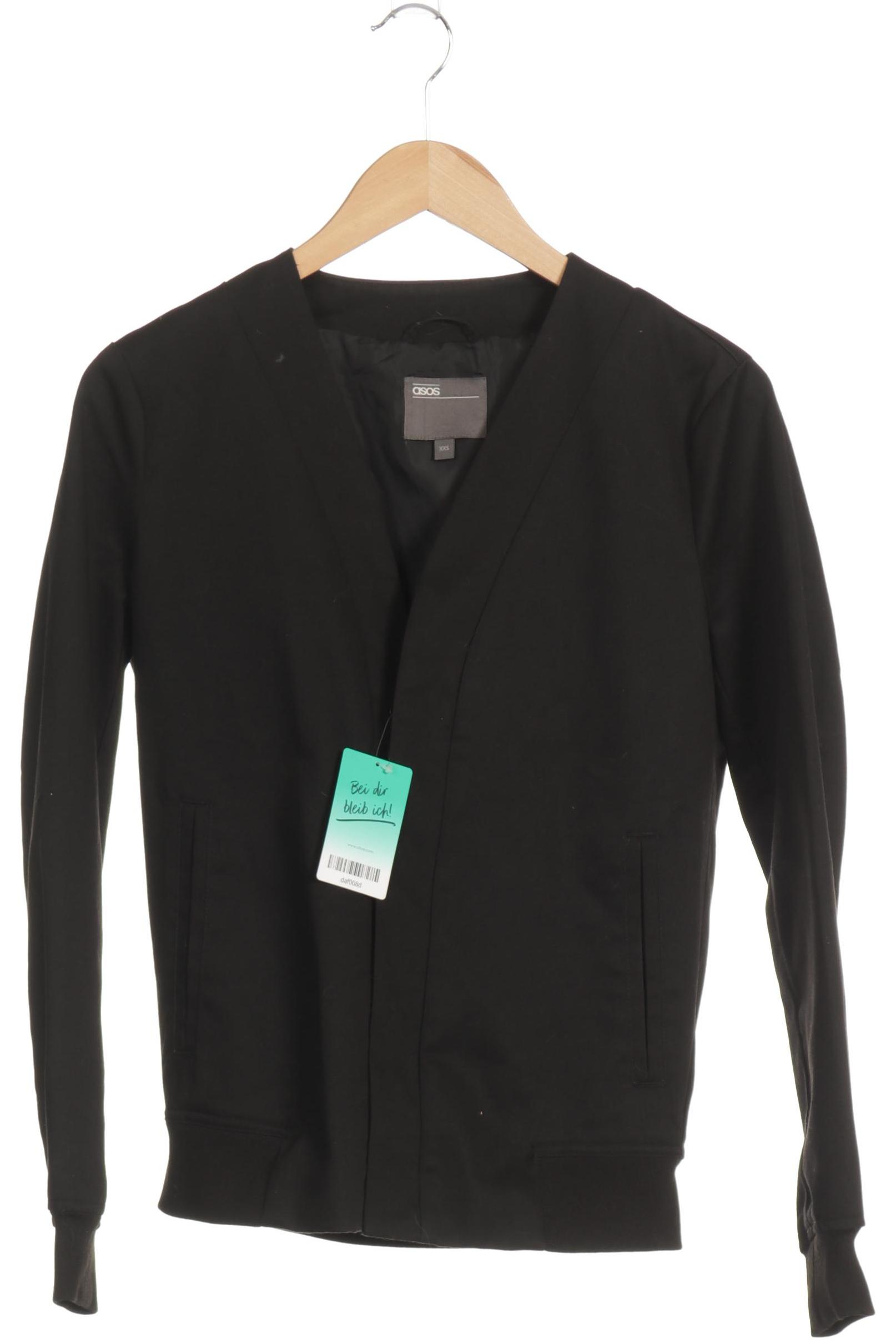 

asos Damen Jacke, schwarz, Gr. 32