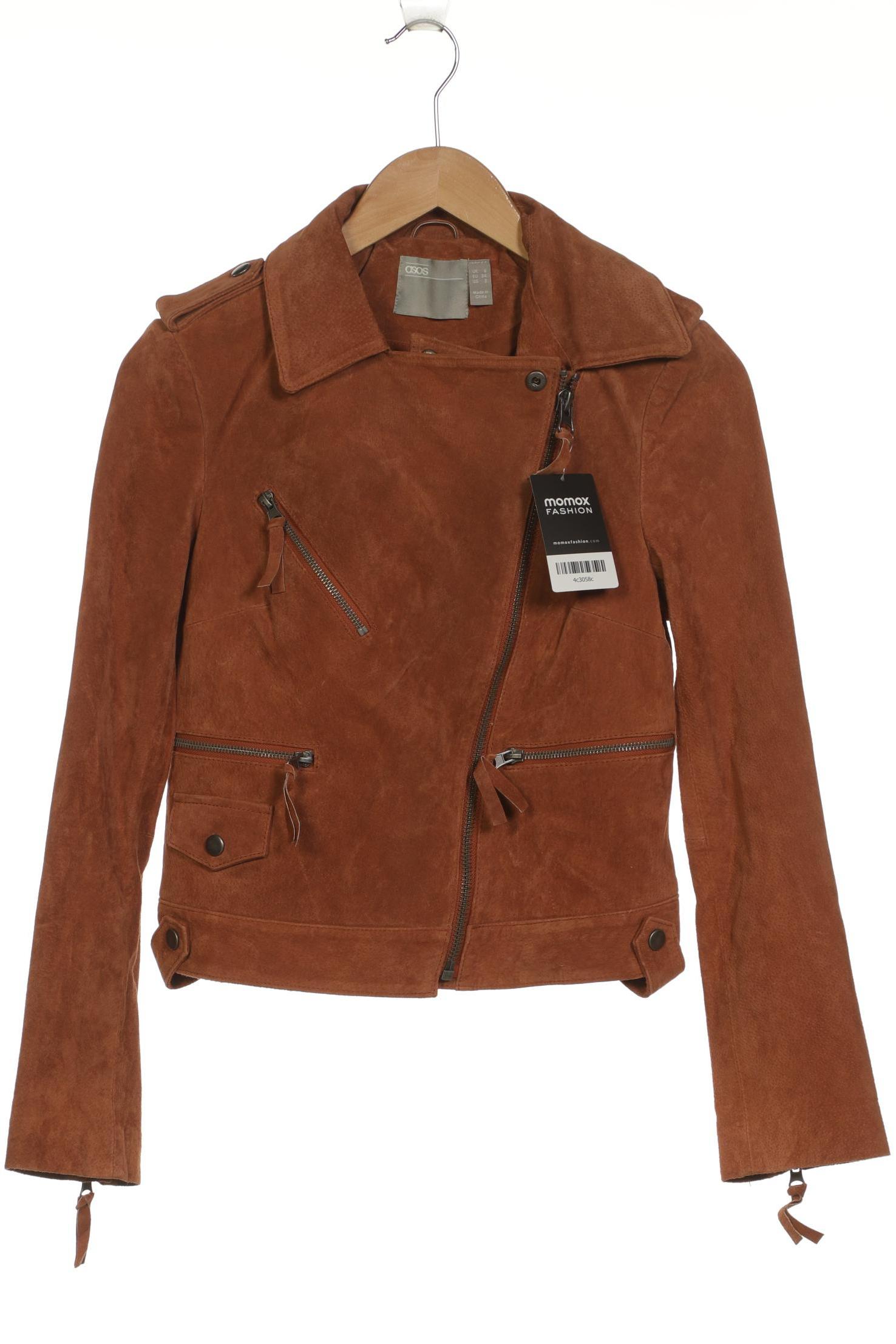 

asos Damen Jacke, orange, Gr. 34