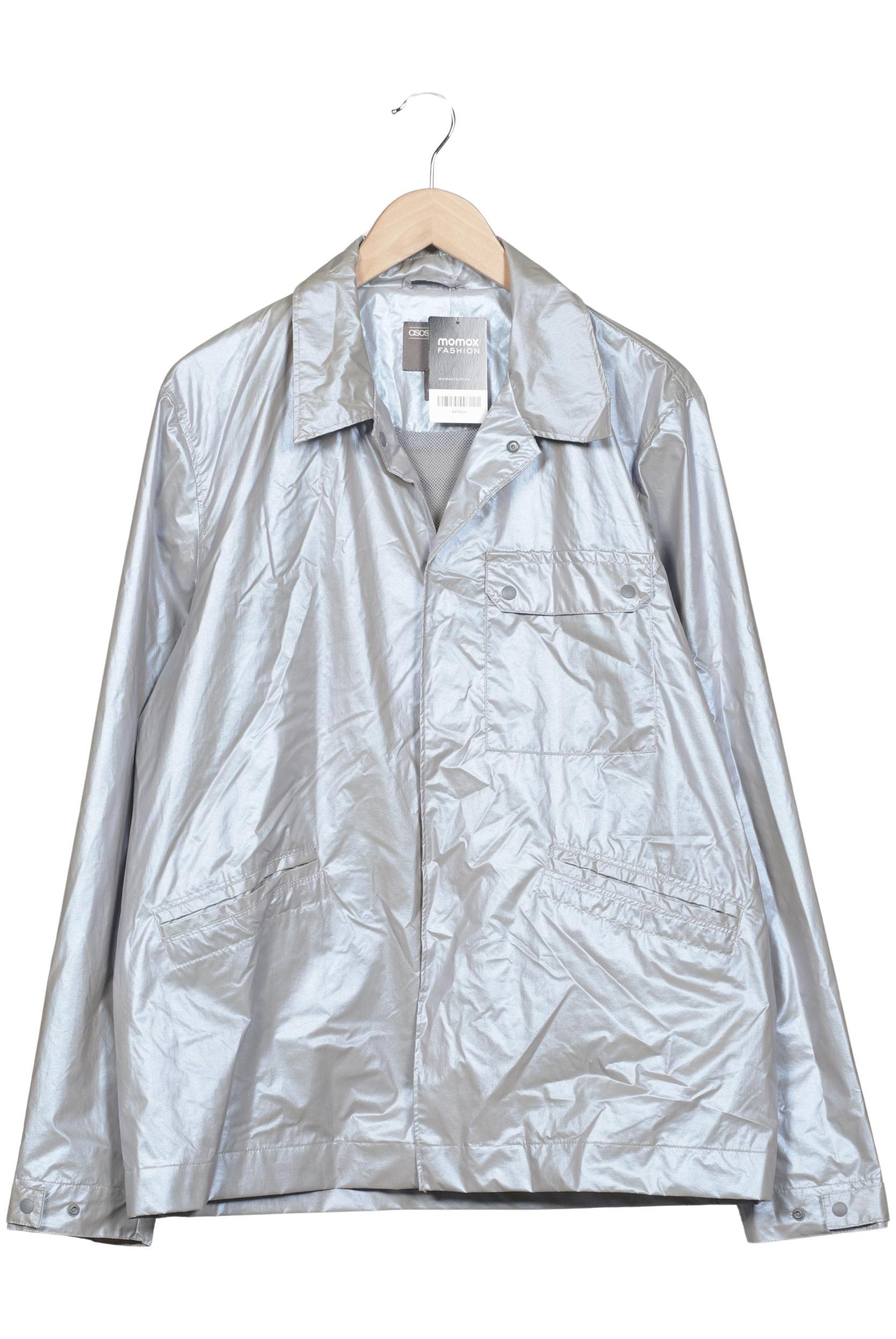 

asos Damen Jacke, silber, Gr. 42