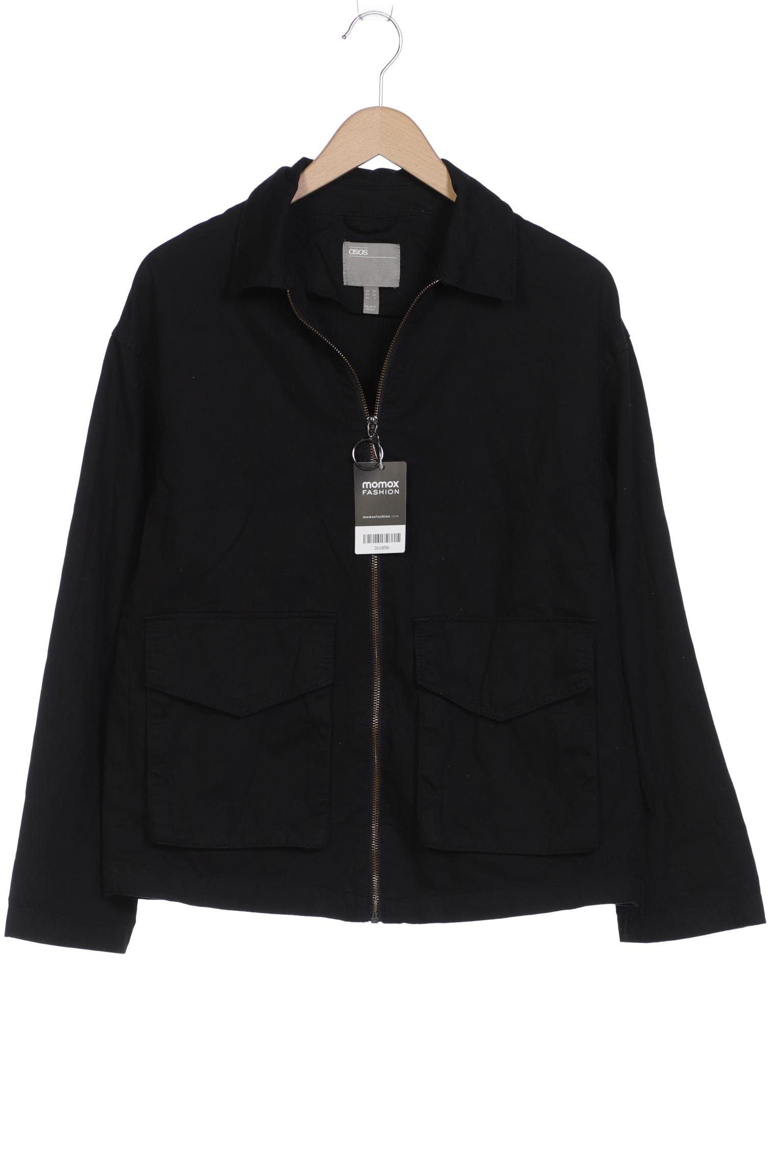 

asos Damen Jacke, schwarz, Gr. 38
