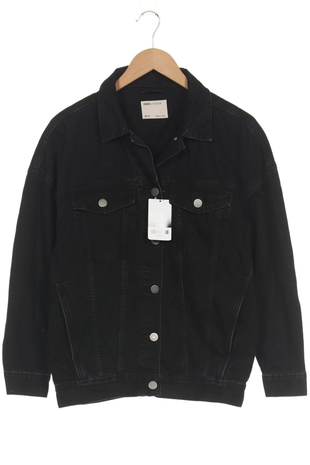 

asos Damen Jacke, schwarz, Gr. 36
