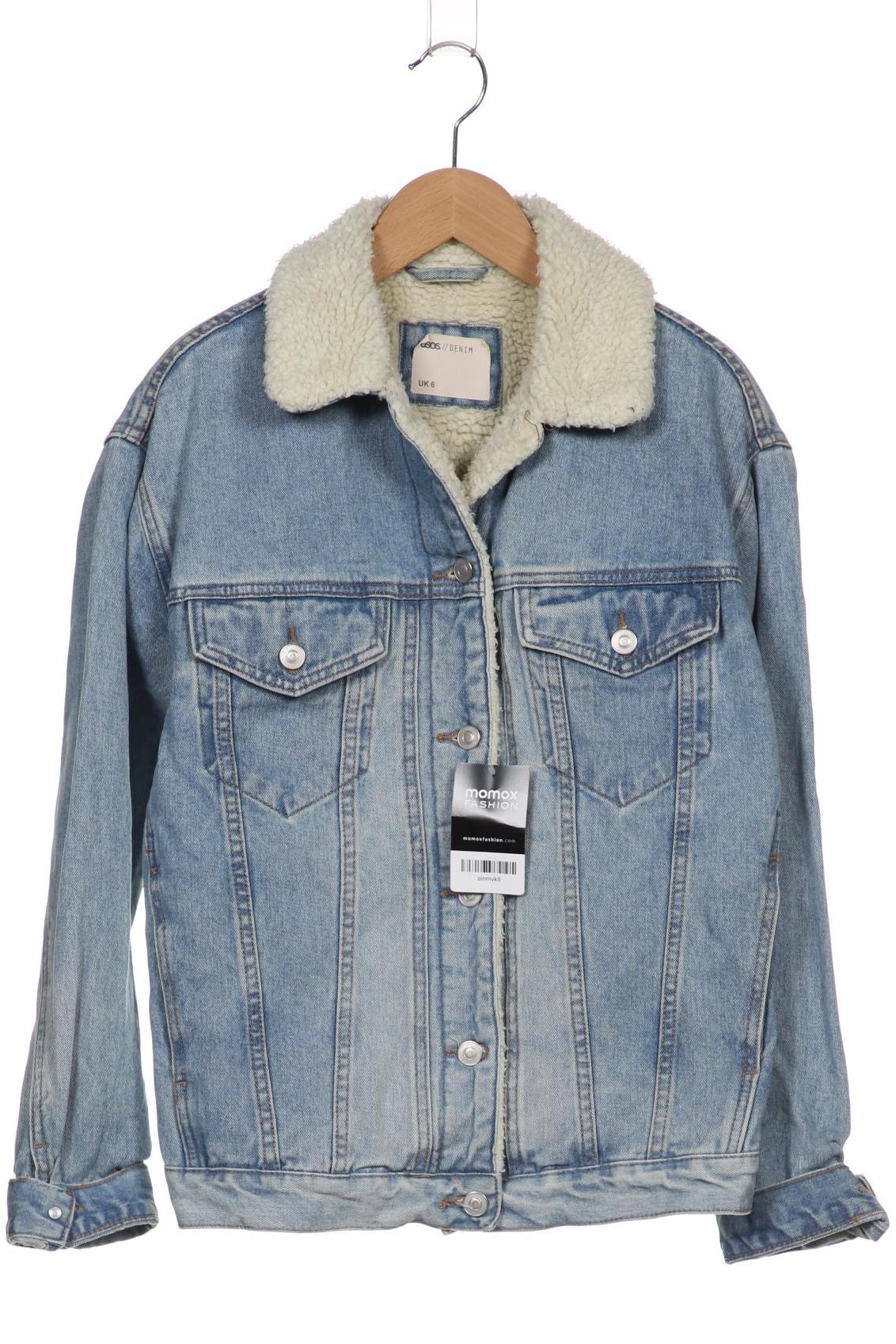 

asos Damen Jacke, hellblau, Gr. 34