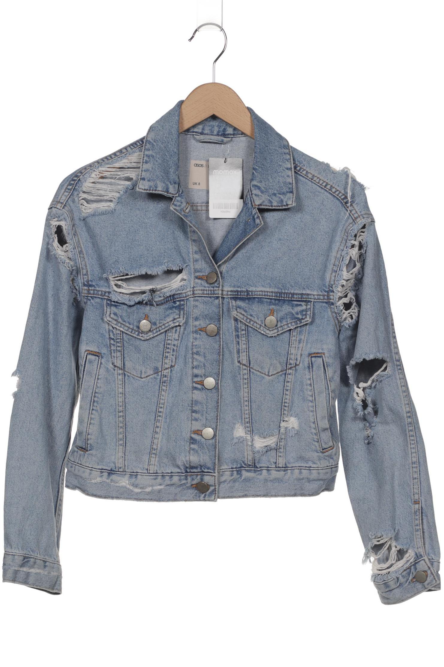 

asos Damen Jacke, blau, Gr. 36
