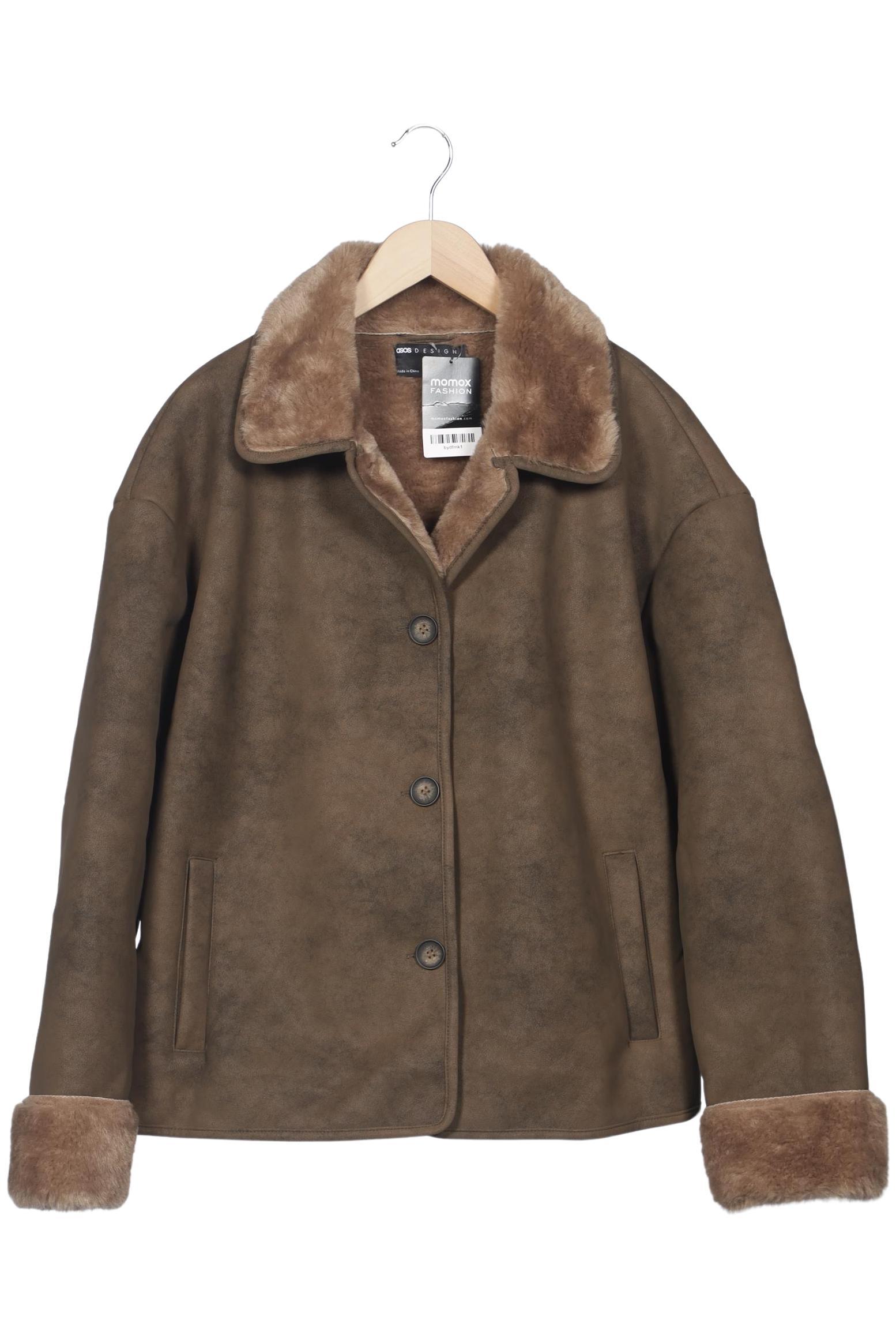 

asos Damen Jacke, braun, Gr. 42