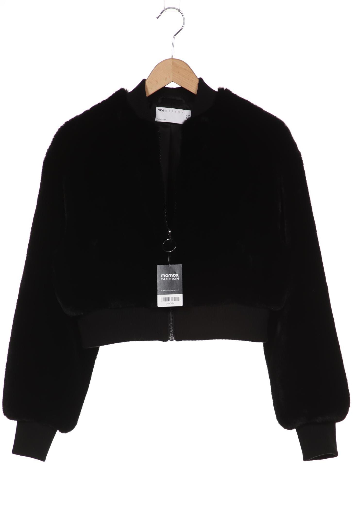 

asos Damen Jacke, schwarz, Gr. 32