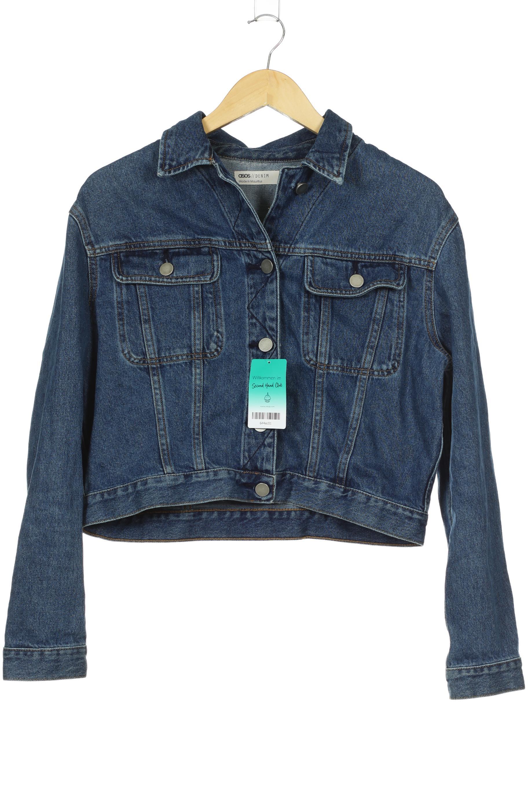 

asos Damen Jacke, blau, Gr. 38