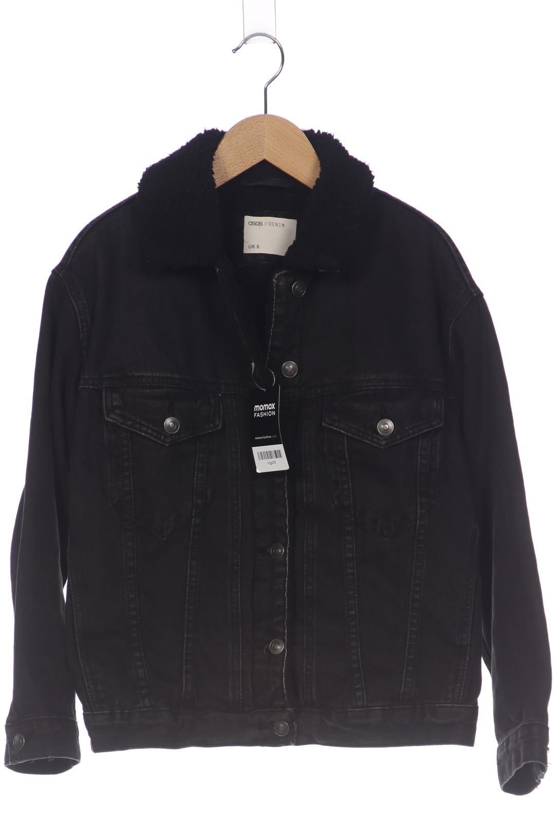 

asos Damen Jacke, schwarz, Gr. 36