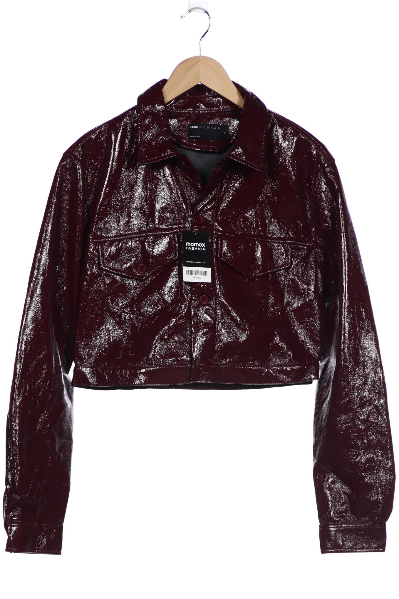 

asos Damen Jacke, bordeaux, Gr. 38