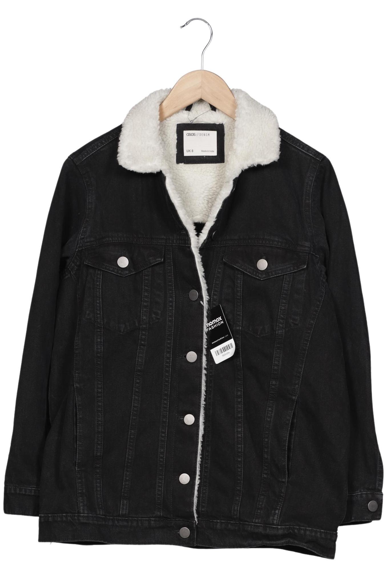 

asos Damen Jacke, schwarz, Gr. 36